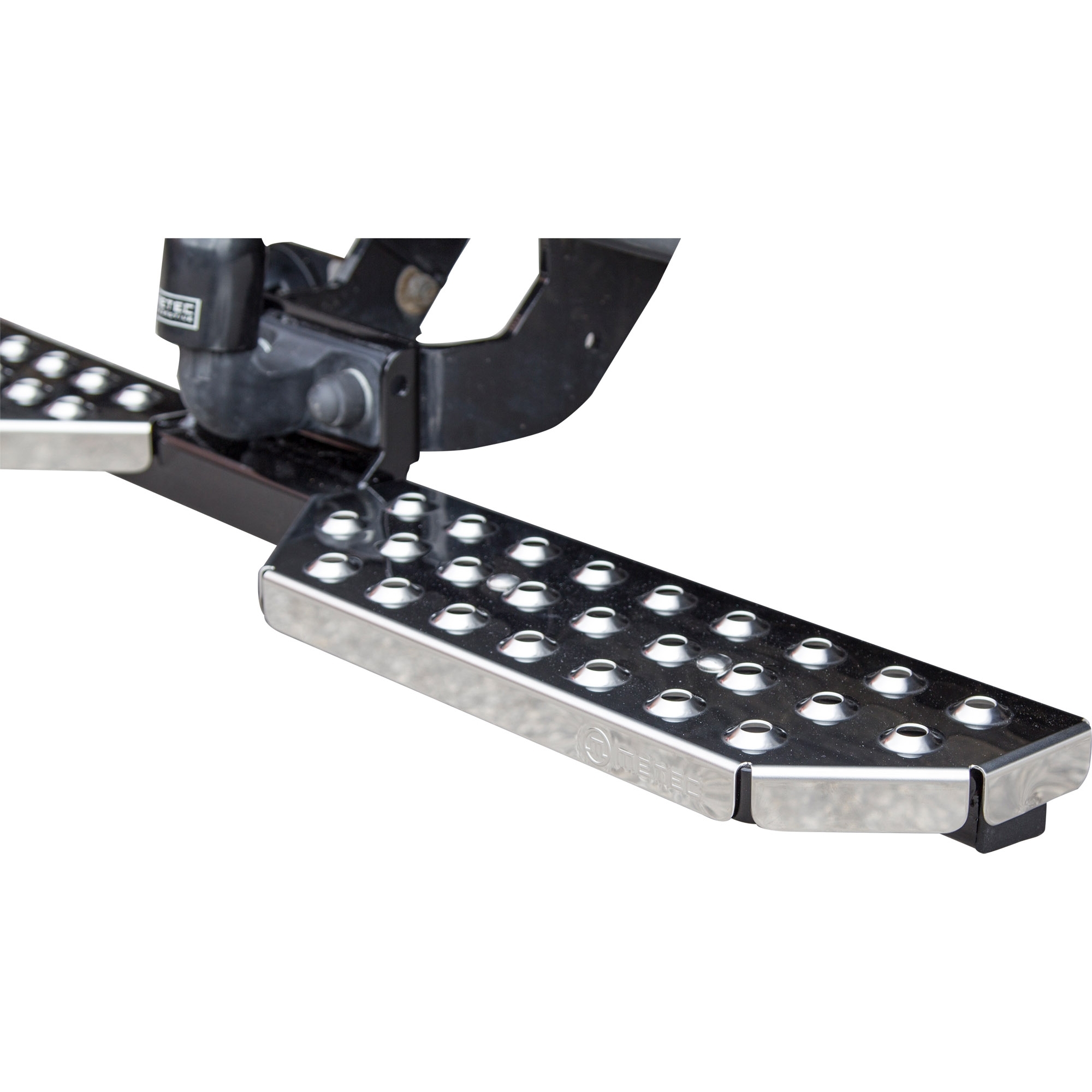 Step for hitch, stainless steel, width 1140 mm