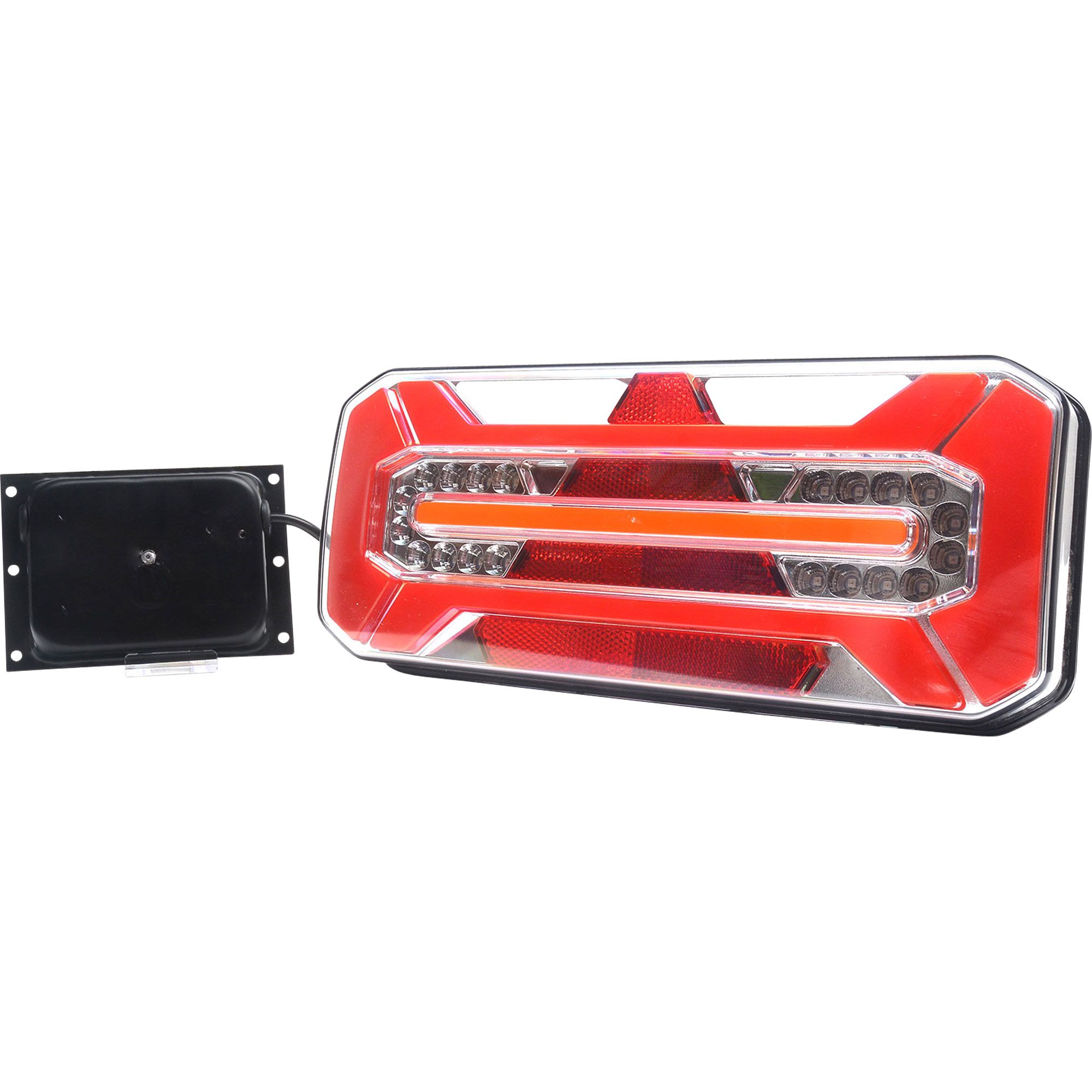 Tail light LED with dynamic indicator, right
