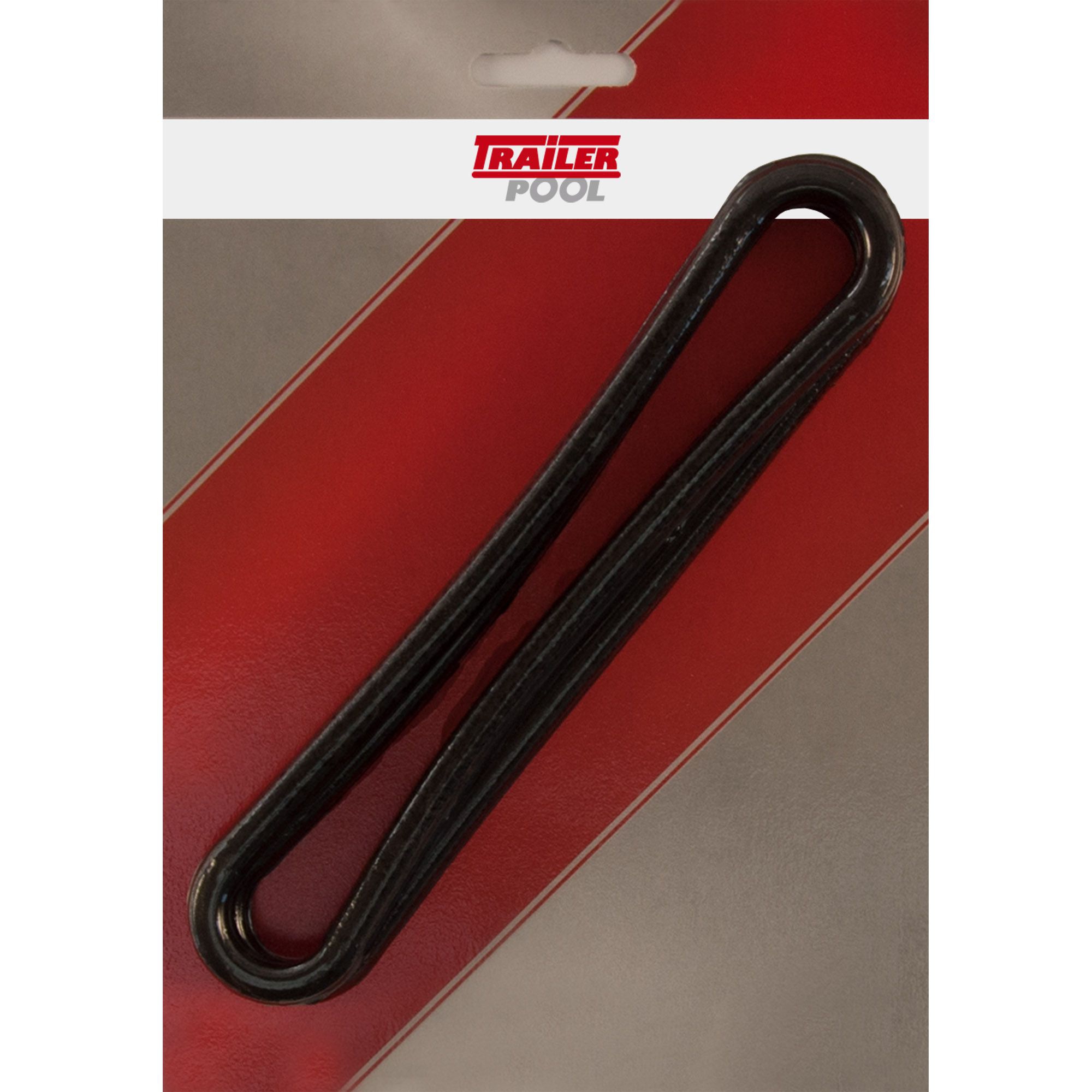 2 x Rubber Tension Ring, L 200 mm, Ø 8 mm, Black 2 x Rubber Tension Ring, L 200 mm, Ø 8 mm, Black