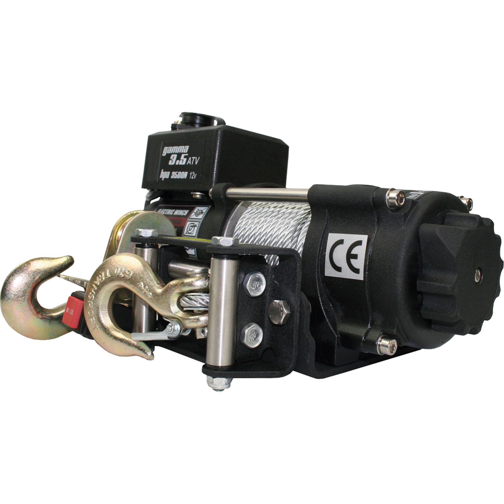 Winch HPA3500 ATV, 12 V, Tensile Force 1588 kg Winch HPA3500 ATV, 12 V, Tensile Force 1588 kg
