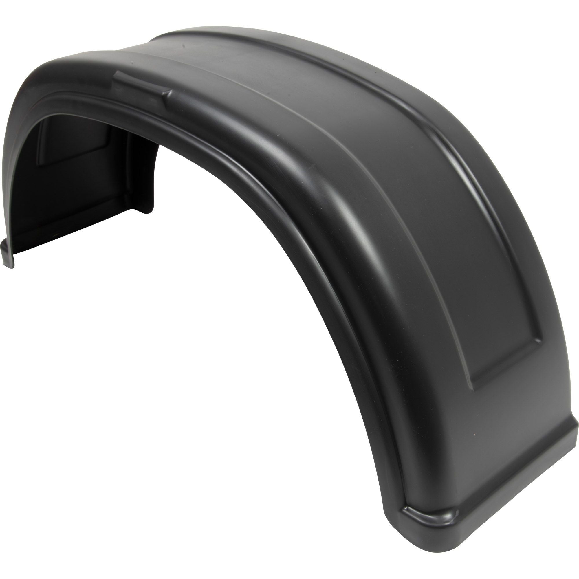 Single Axle Mudguard AL-KO Round Plastic, W 220 mm Single Axle Mudguard AL-KO Round Plastic, W 220 mm