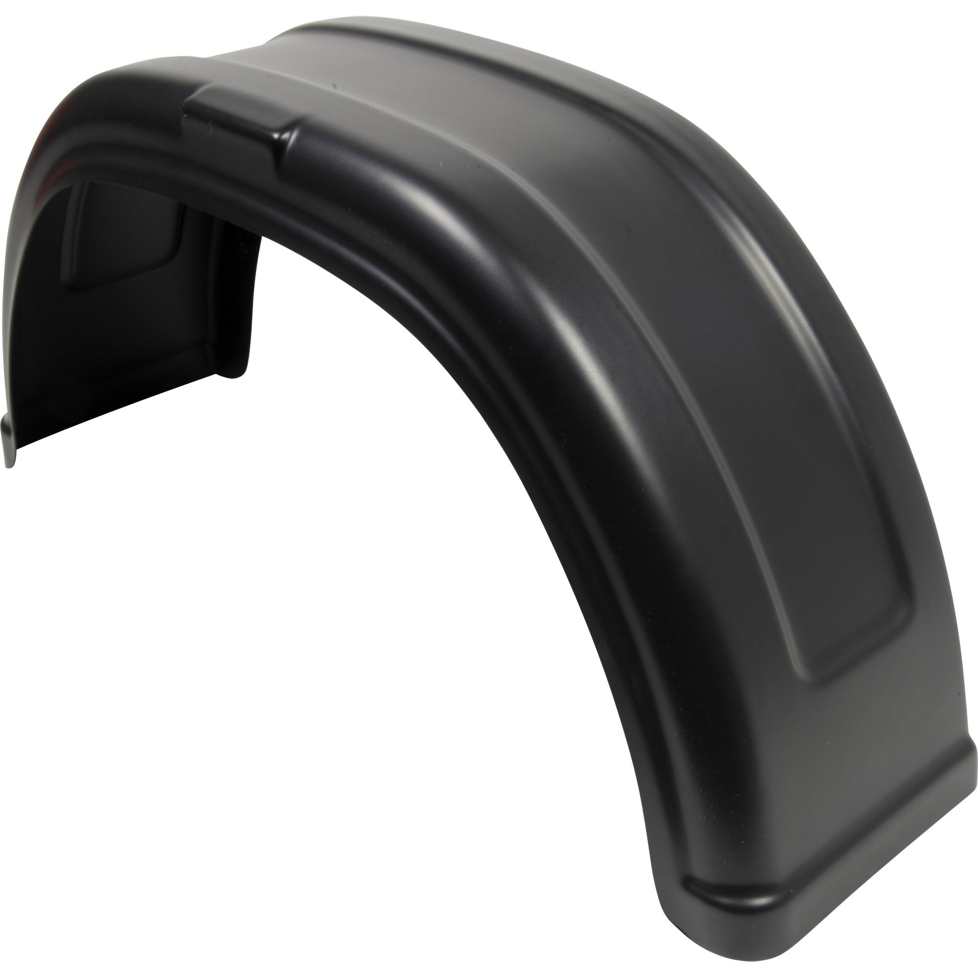 Single Axle Mudguard AL-KO Round Plastic, W 200mm Single Axle Mudguard AL-KO Round Plastic, W 200mm