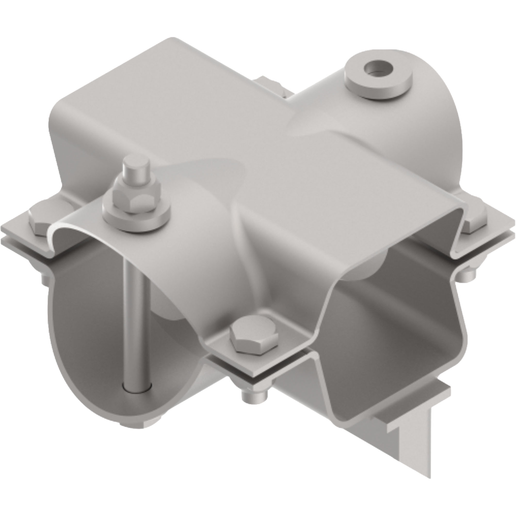 Clamp shell set, A-80 square, D1-90R, D2-82,5R