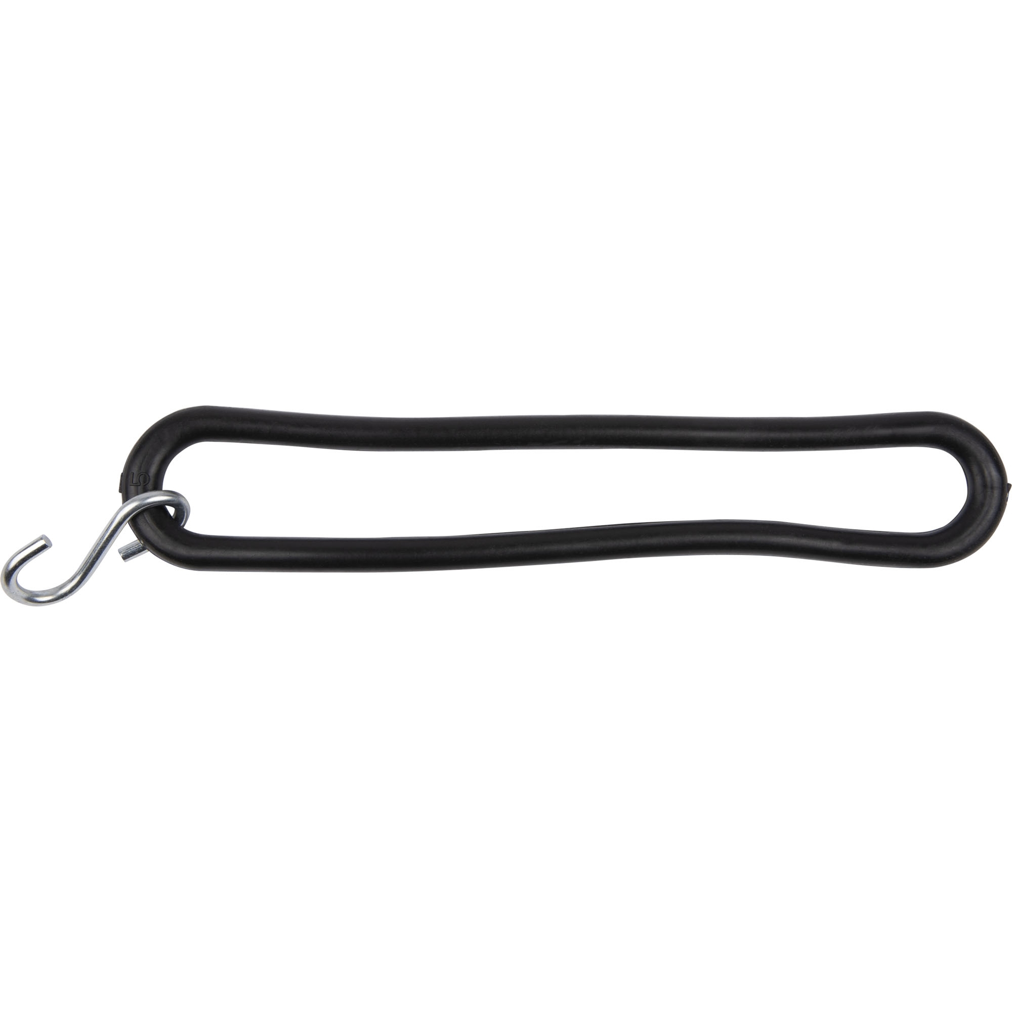 Rubber Tension Ring with Hook, L 200 mm, Ø 8 mm