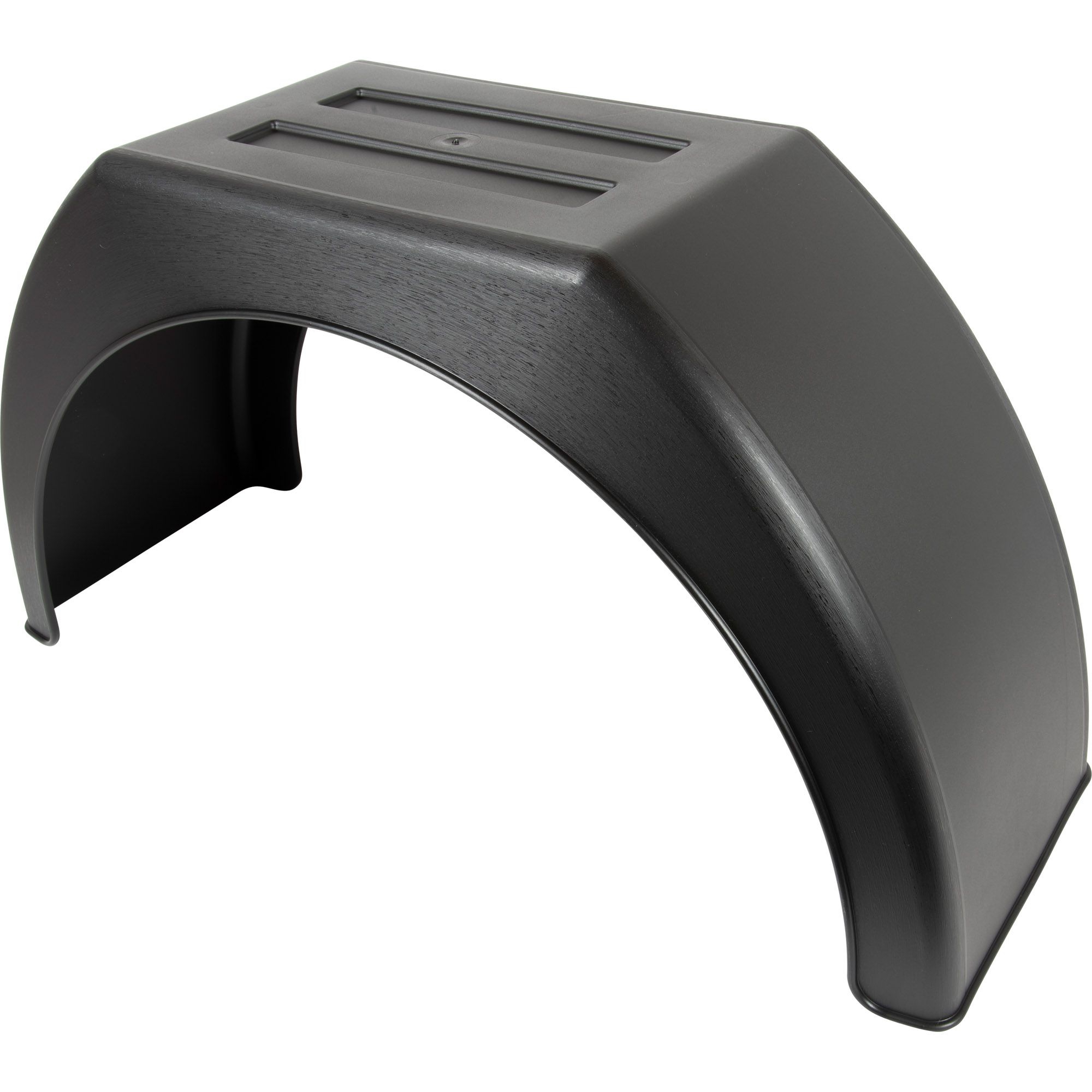 Single Axle Mudguard Square Plastic, W 310 mm