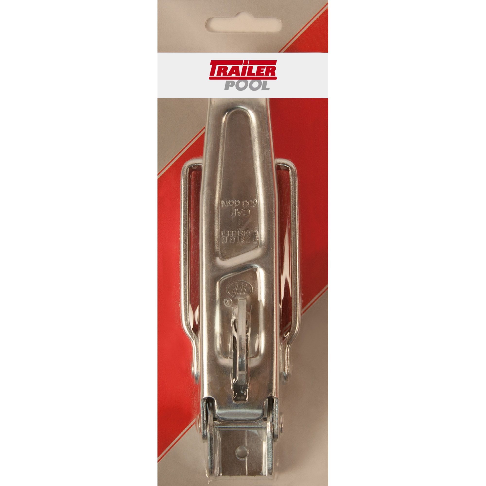 Excentric closure to screw on, with flat bracket,