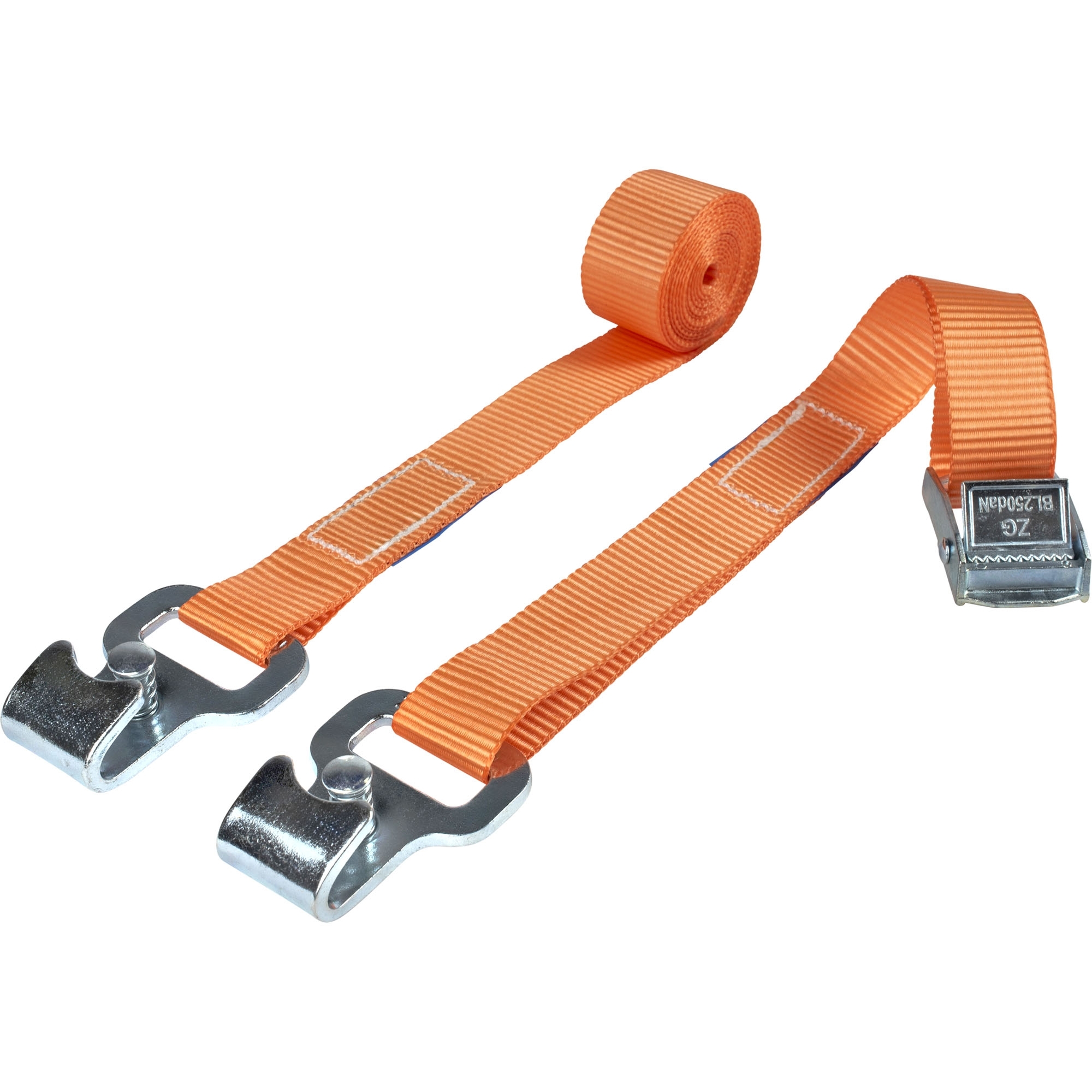 Lashing Strap 2-pcs, Pin Track, L2000mm, LC 125daN