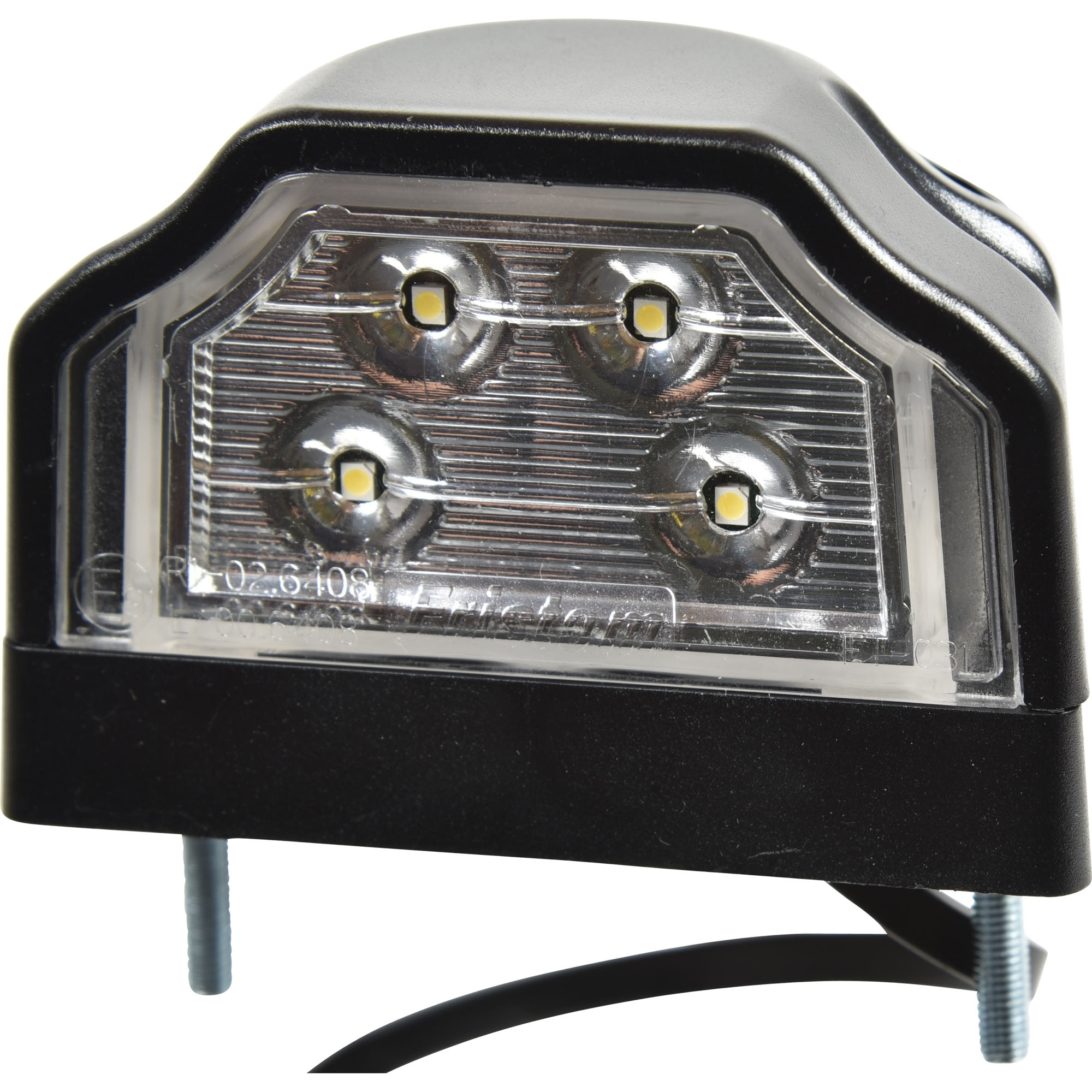 Licence plate light LED, 500 mm cable, DC-connector