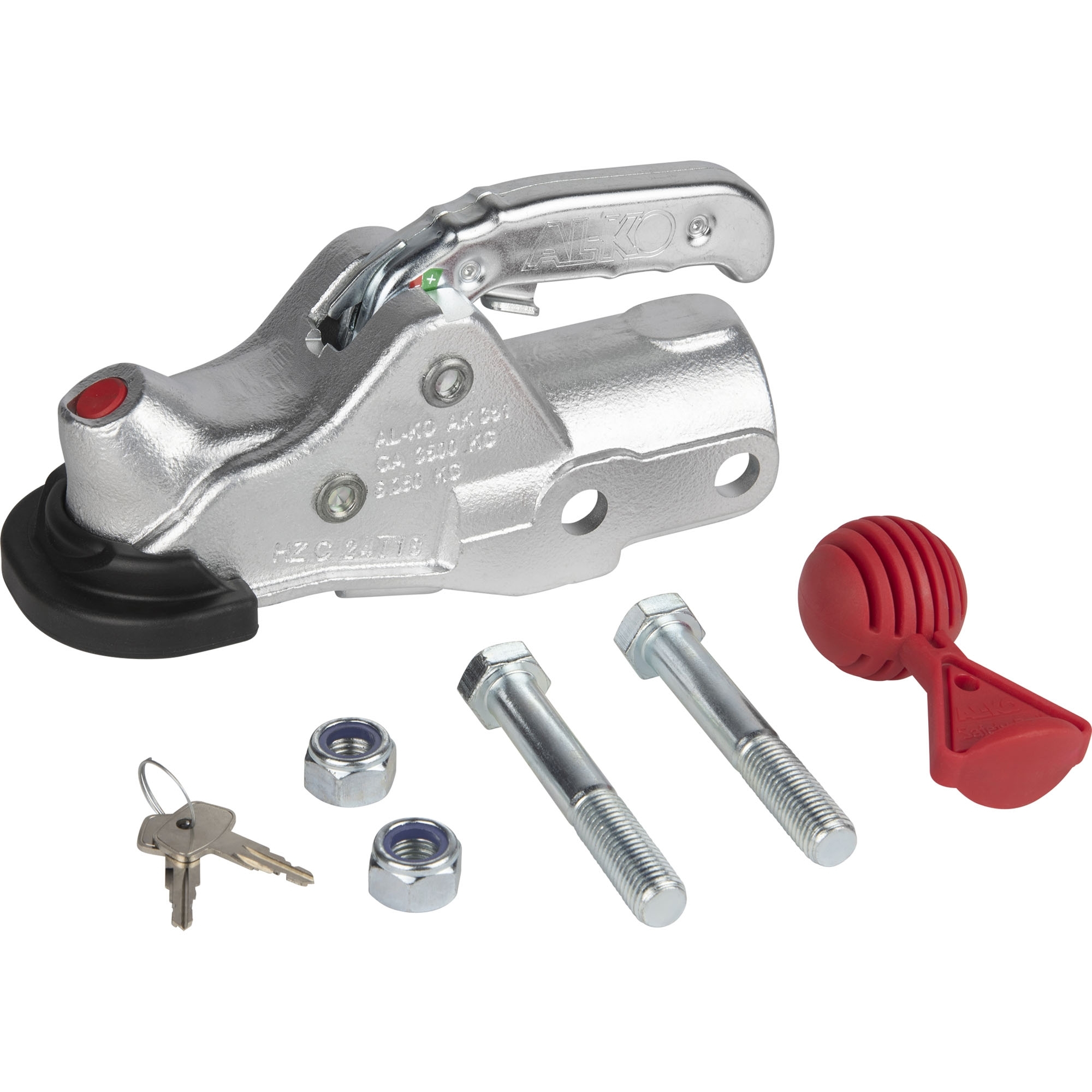 Coupling Head, 3500 kg, AK 351, Ø 60mm, Safety-Kit Coupling Head, 3500 kg, AK 351, Ø 60mm, Safety-Kit