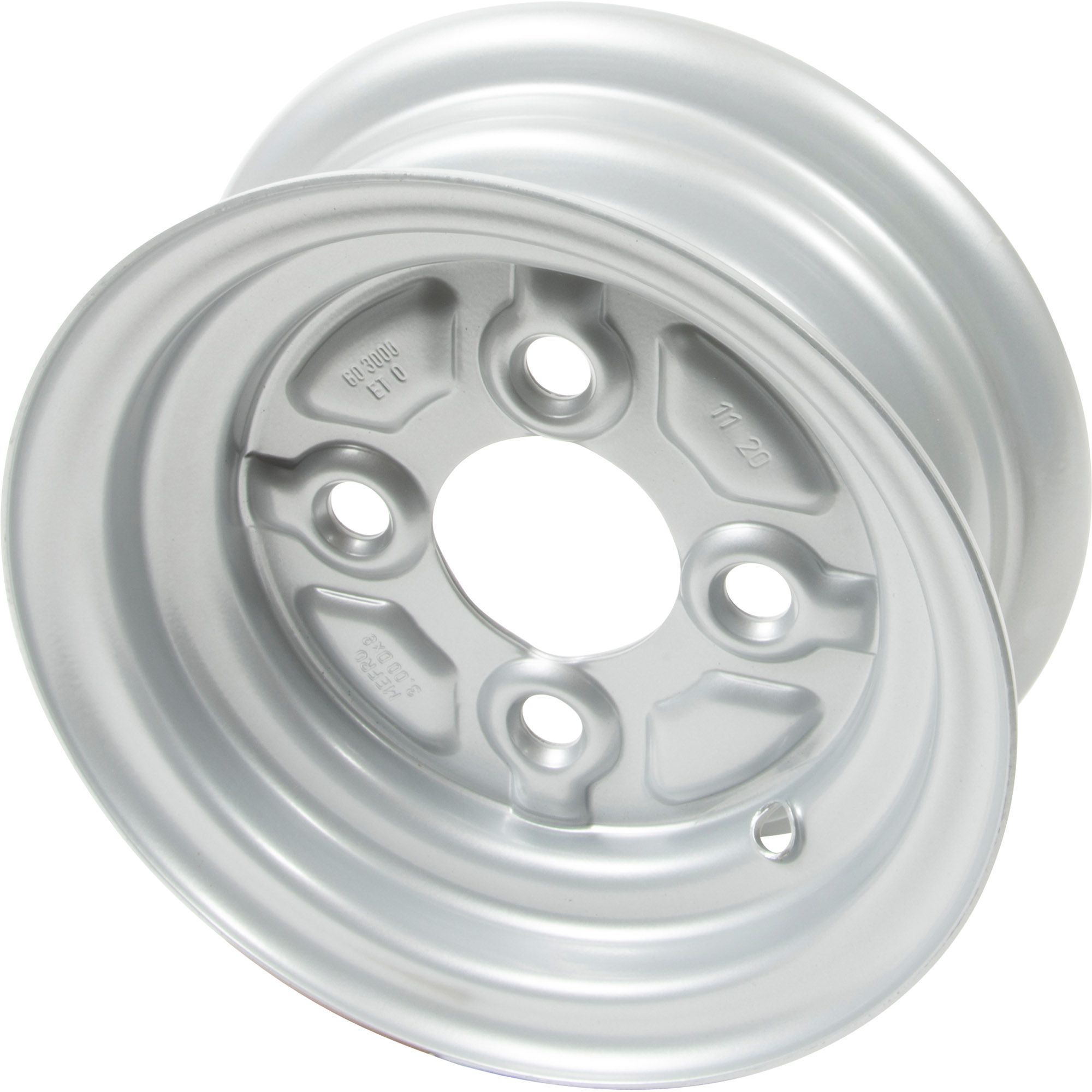 Rim, 3.00D x 8, ET0, 4 x 100, Load Capacity 335 kg Rim, 3.00D x 8, ET0, 4 x 100, Load Capacity 335 kg
