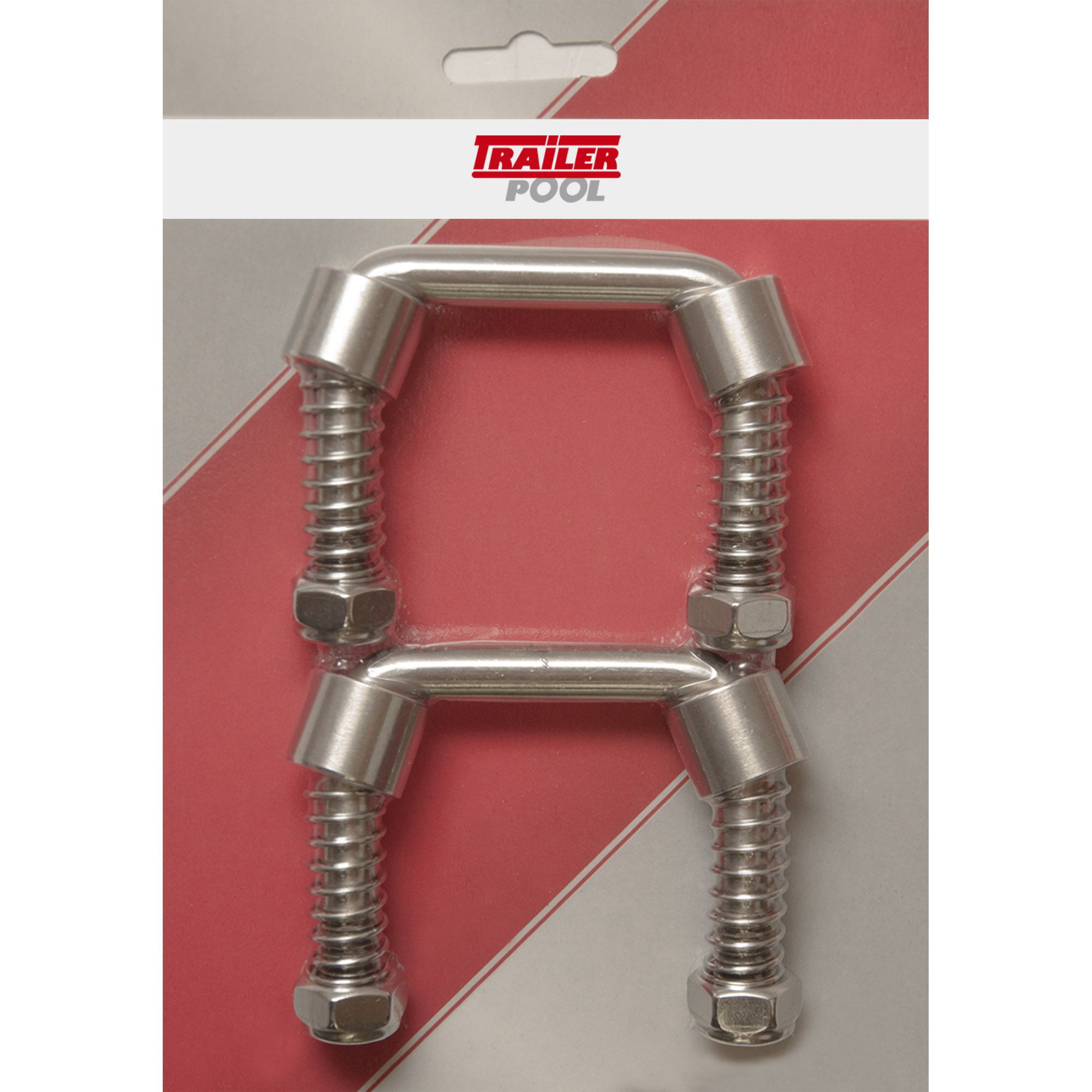 2 x Lashing bracket, with spring 79 x 70 mm, M12, 2 x Lashing bracket, with spring 79 x 70 mm, M12,