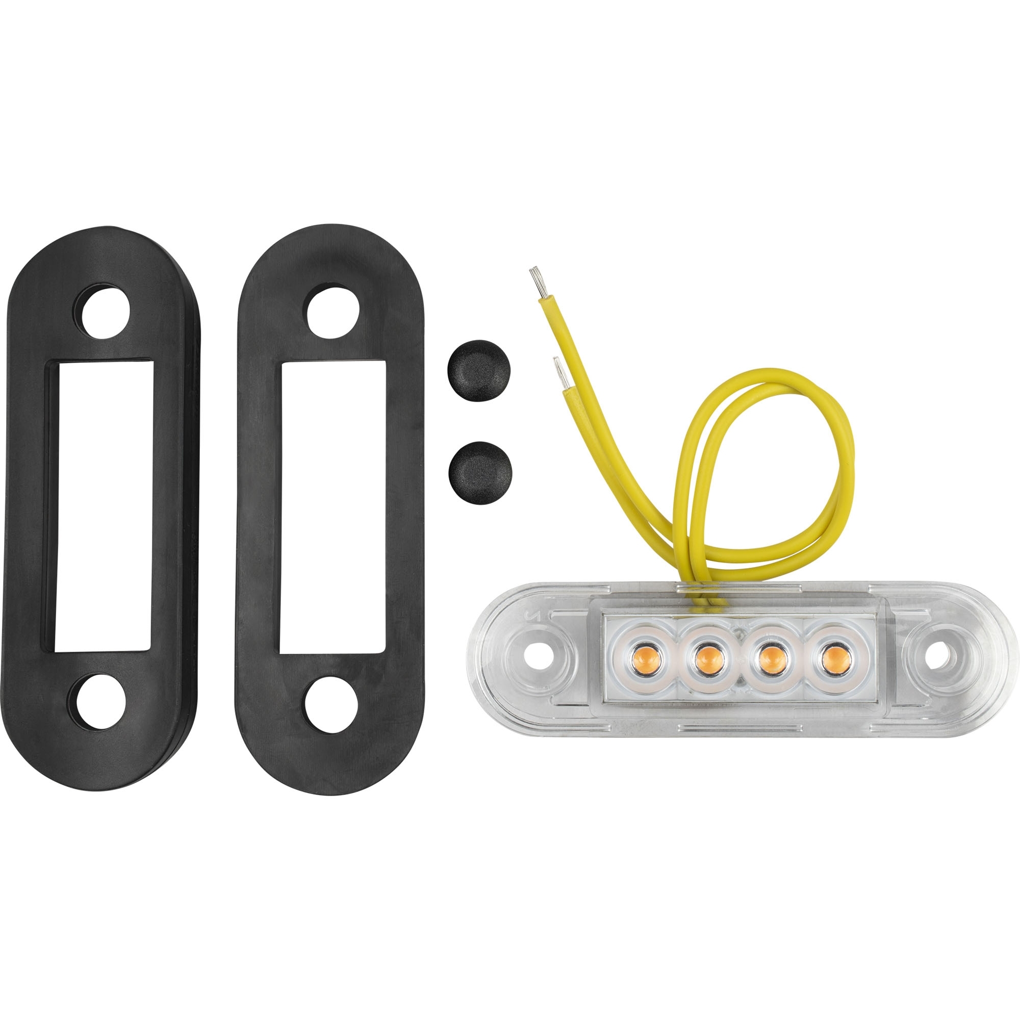 Side marker lamp LED, yellow, 12-36 V