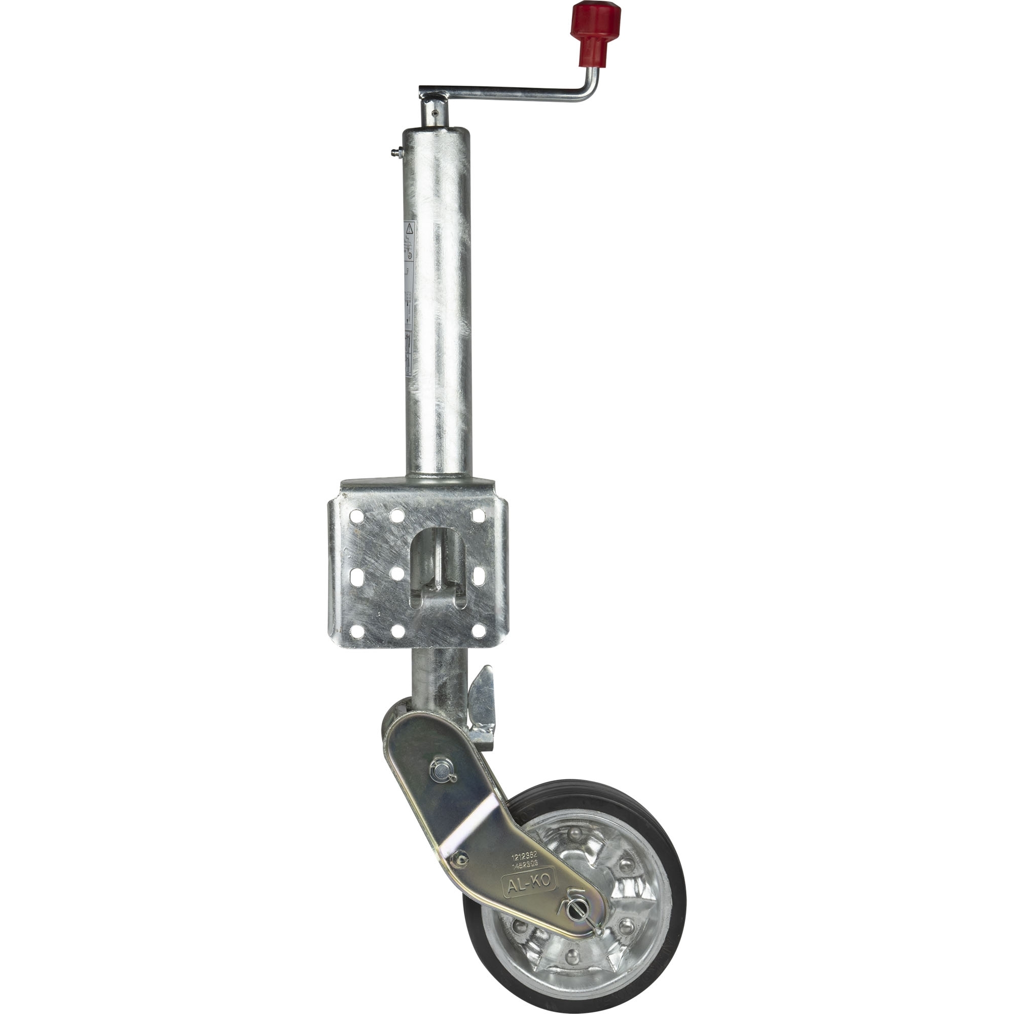 Automatic-jockey wheel Ø 60 mm, nose load 500 kg