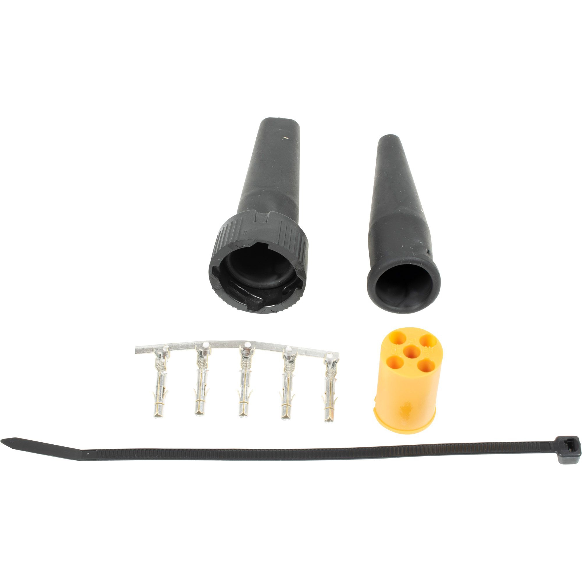 Bayonet connector 5-pin, yellow/grey = left Bayonet connector 5-pin, yellow/grey = left
