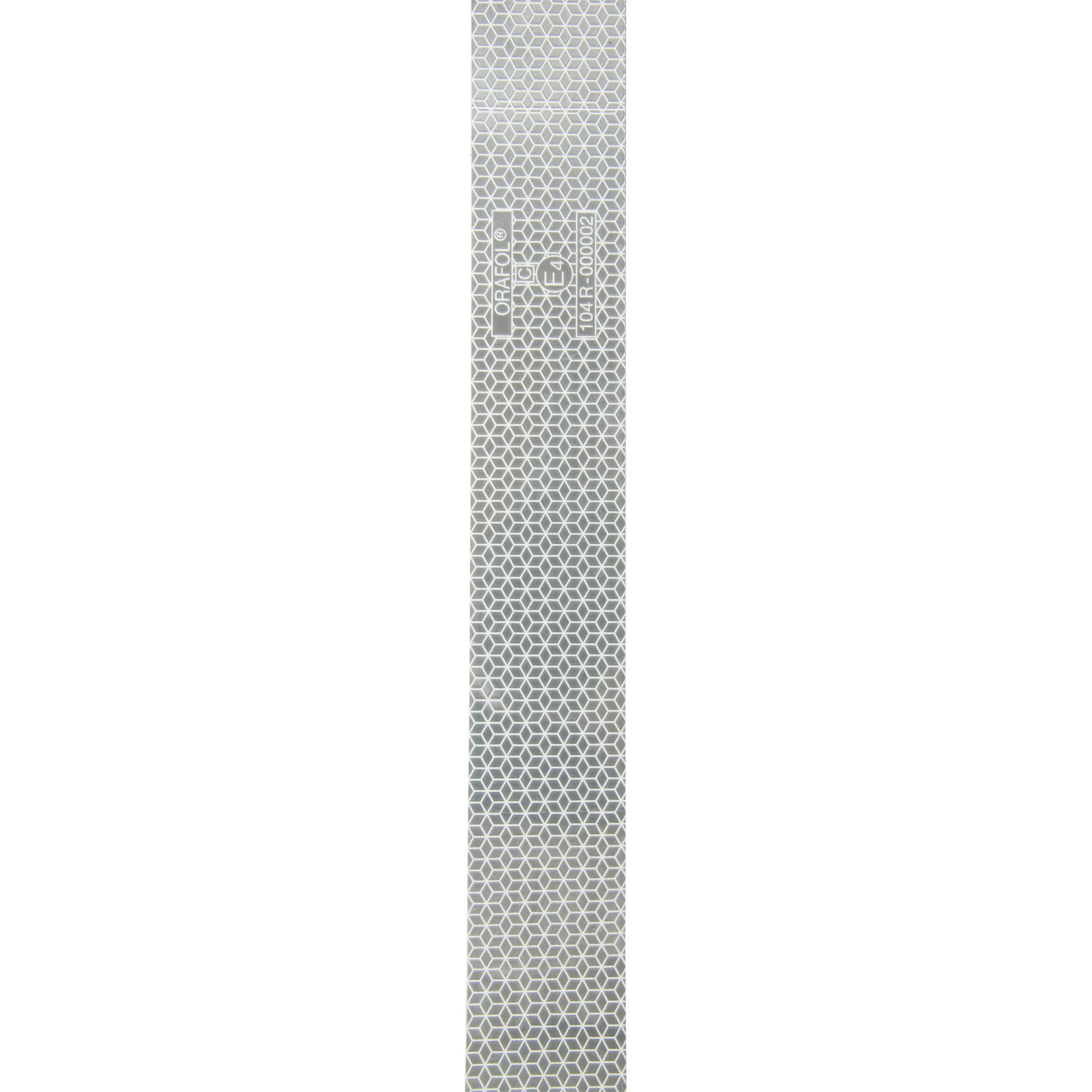 Reflecting Stripes Orafol, White, Price per Meter