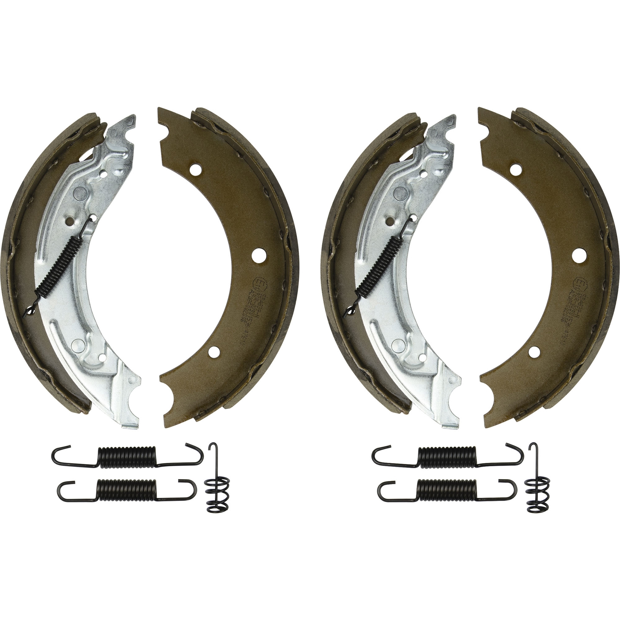 Brake Shoe SET suitable for Knott, 250 x 40, incl. Spring Set