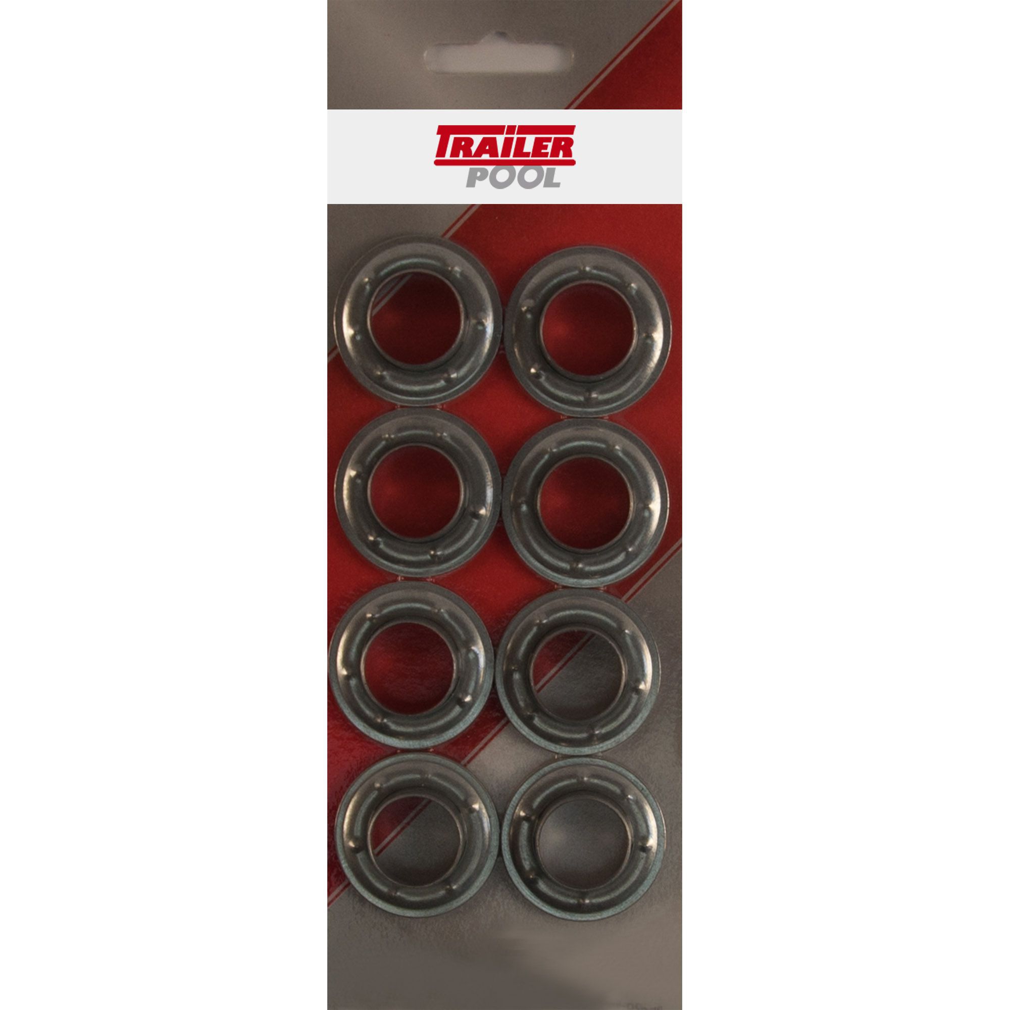 8 x Round Eye, galvanized, Inner Ø 20 mm 8 x Round Eye, galvanized, Inner Ø 20 mm