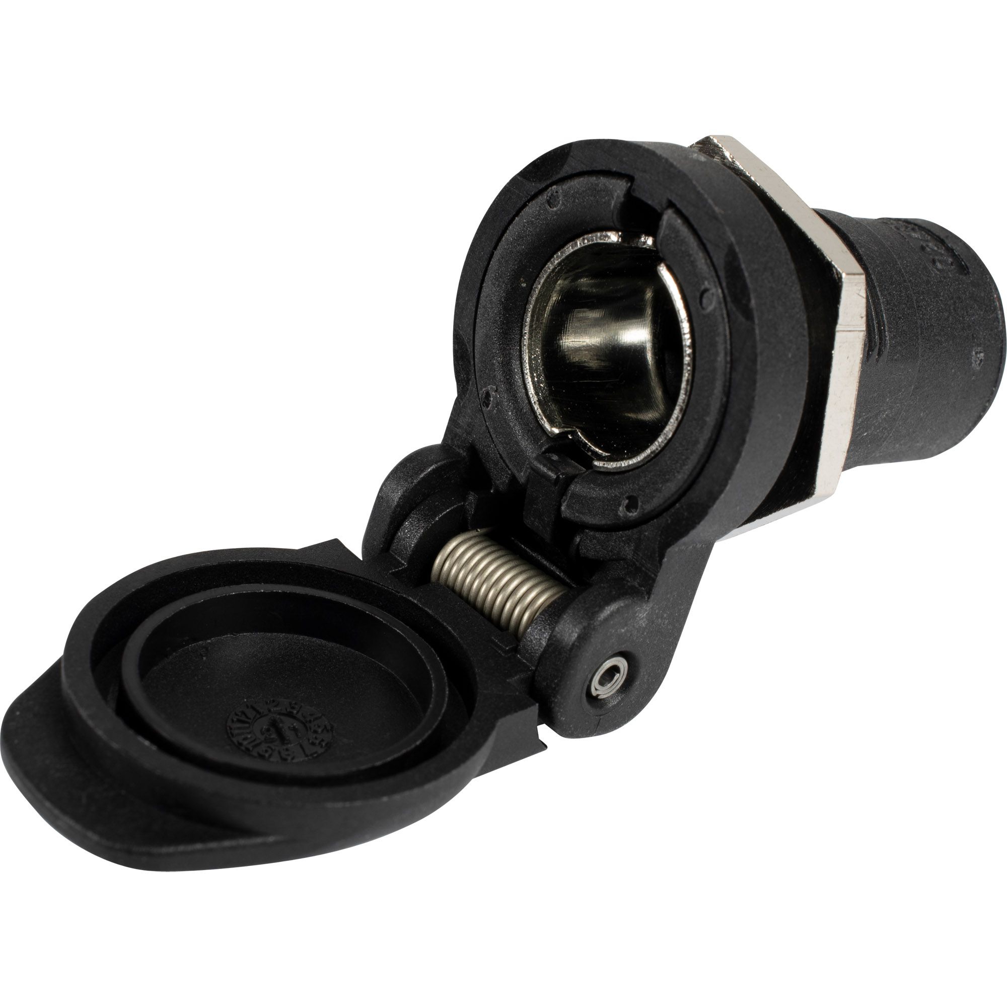 Hand lamp socket ISO 4165, 6-24 V, max 16 A Hand lamp socket ISO 4165, 6-24 V, max 16 A