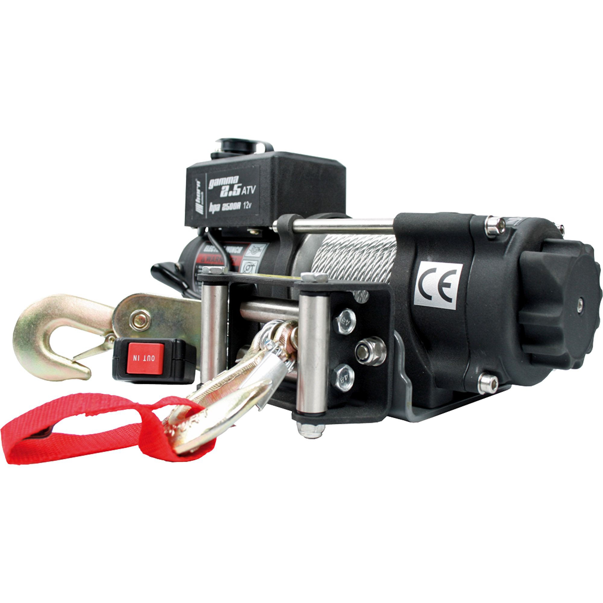 Winch Gamma, 12 V, Tensile Force 1600 kg Winch Gamma, 12 V, Tensile Force 1600 kg
