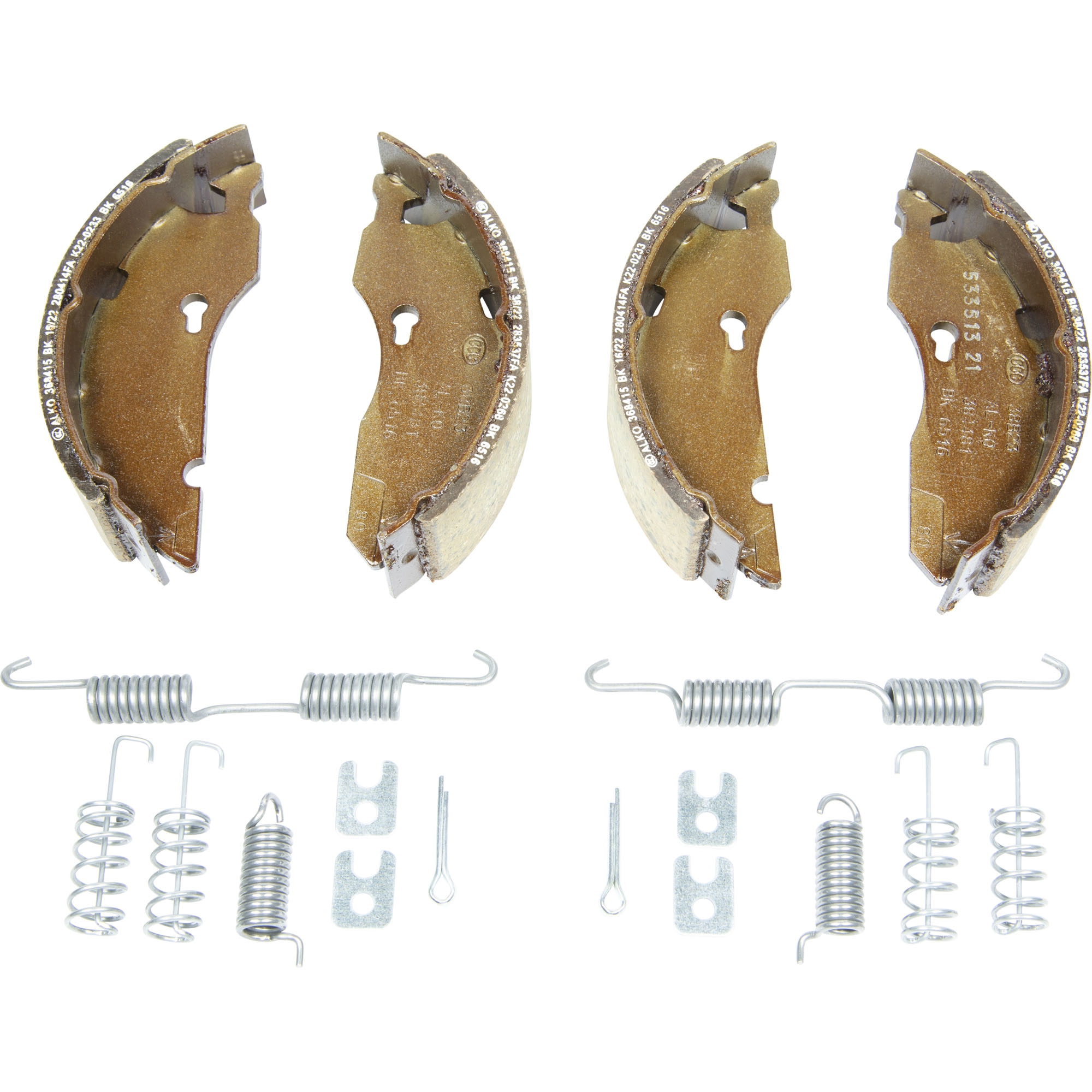 Brake Shoe SET AL-KO, 160 x 35, incl. Spring Set Brake Shoe SET AL-KO, 160 x 35, incl. Spring Set
