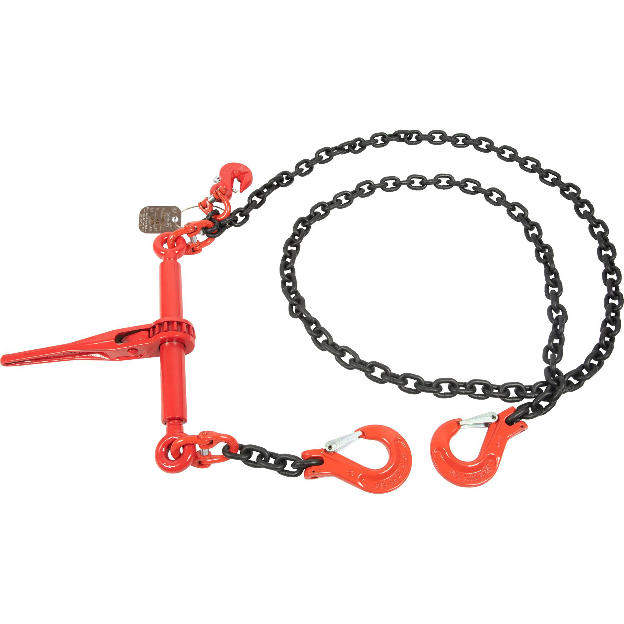 Lashing Chain 1-Piece, L3500 mm, Ø 8 mm, 4000 daN Lashing Chain 1-Piece, L3500 mm, Ø 8 mm, 4000 daN