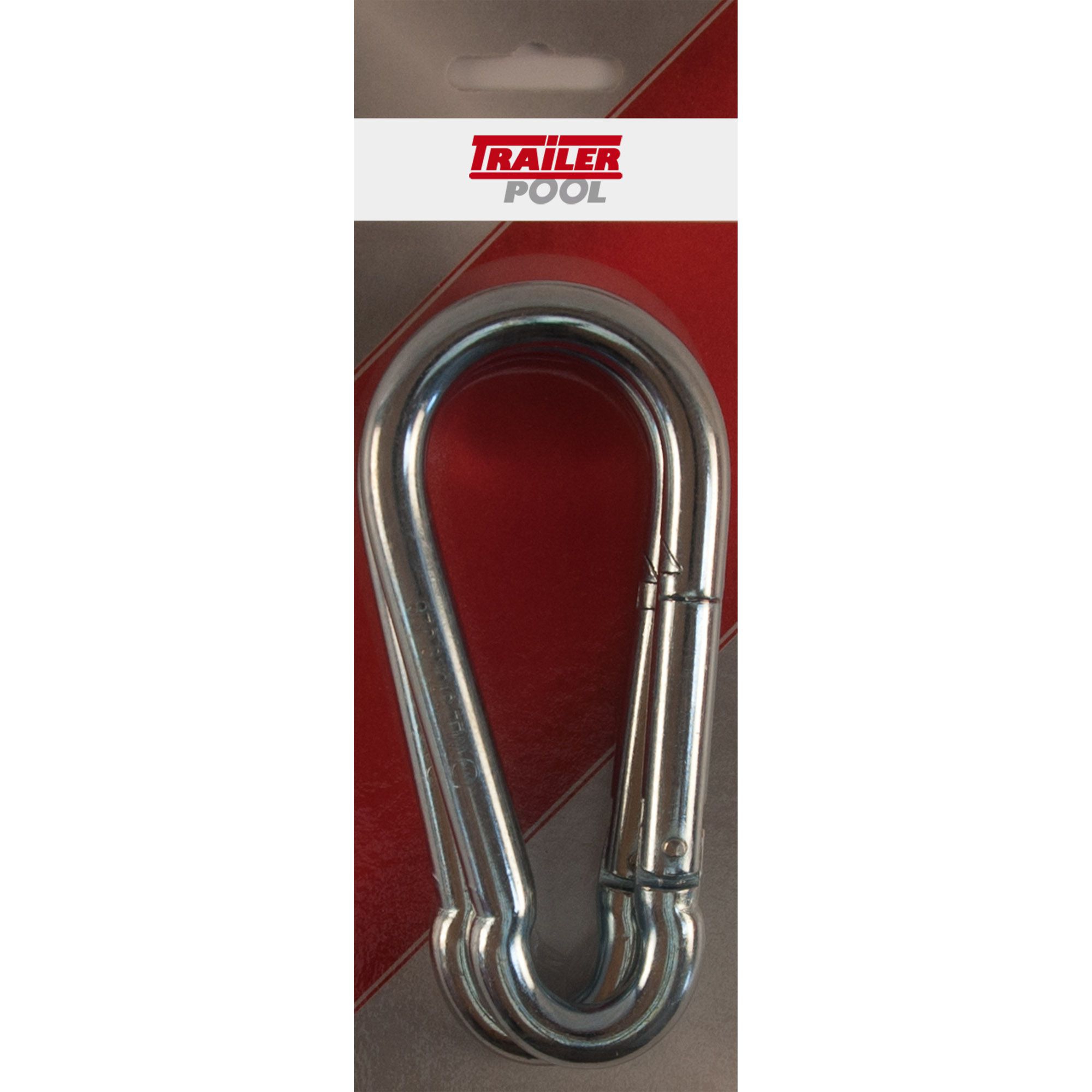 2 x Snap Hook, 140 x 12 mm, max. Load 380 kg 2 x Snap Hook, 140 x 12 mm, max. Load 380 kg