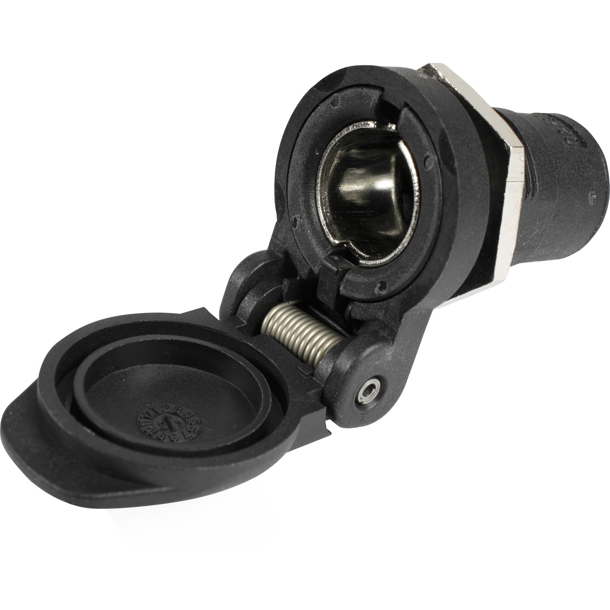 Hand lamp socket ISO 4165, 6-24 V, max 16 A