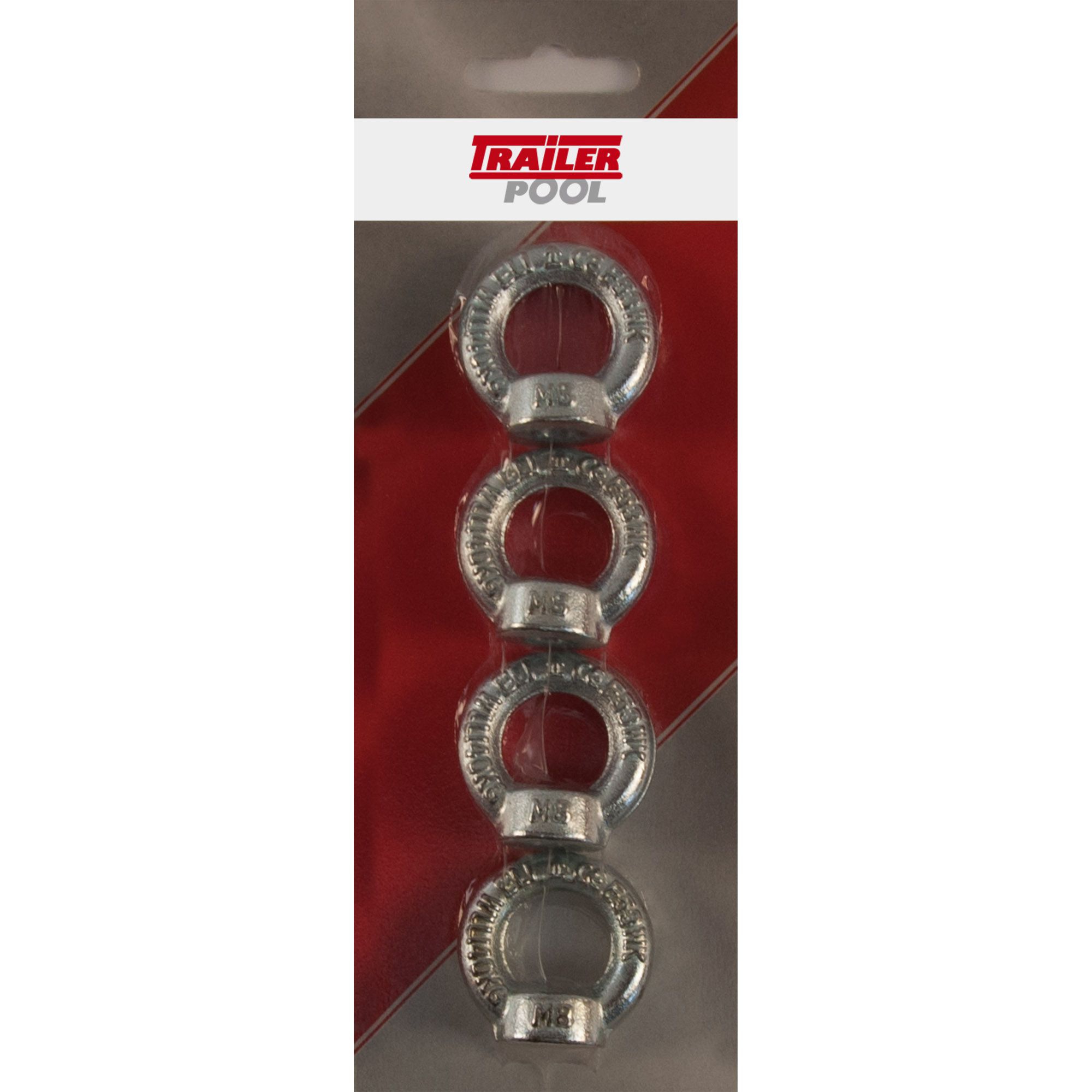 4 x Eye Nut, M8, max. Load 140 kg 4 x Eye Nut, M8, max. Load 140 kg