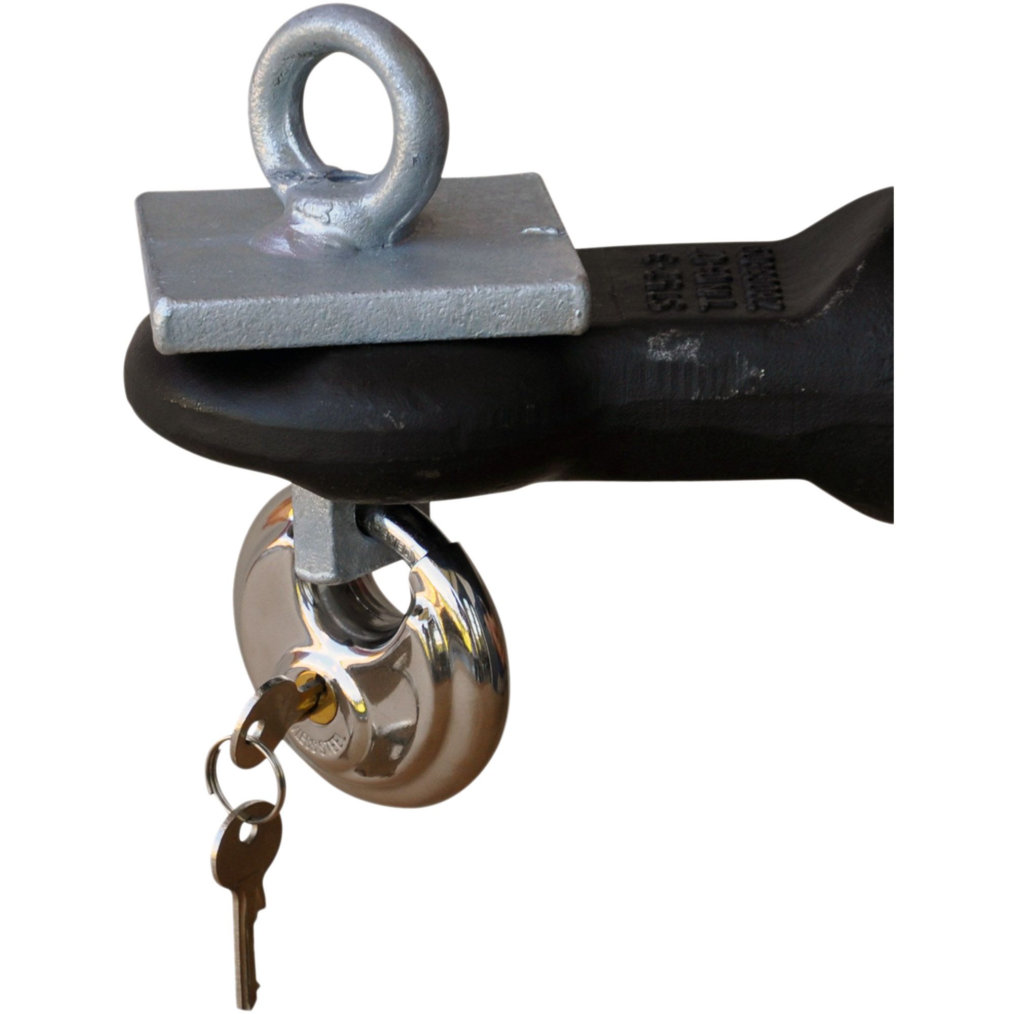 Coupling lock for 40 mm DIN-tow ring,
galvanised Coupling lock for 40 mm DIN-tow ring,
galvanised