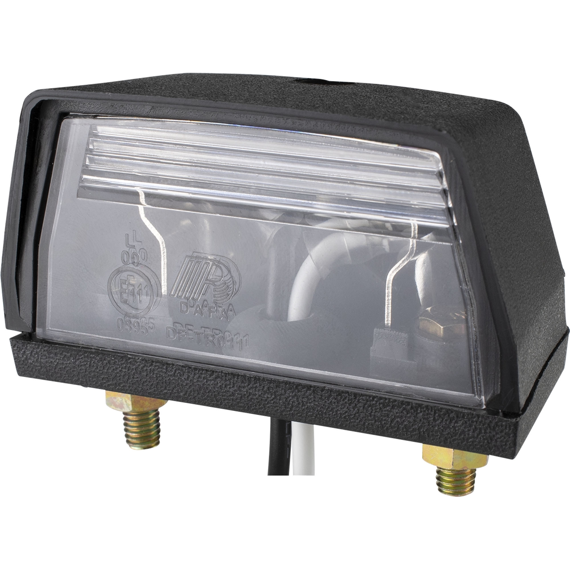 Number plate light, 12 V,  68 x 38 x 32 mm