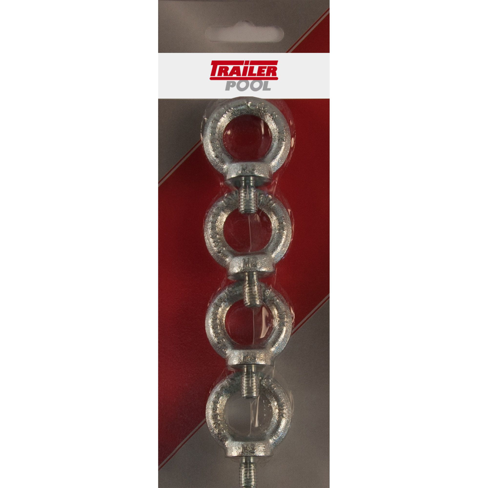 4 x Eye Bolt, M8 x 15 mm, max. Load 140 kg 4 x Eye Bolt, M8 x 15 mm, max. Load 140 kg