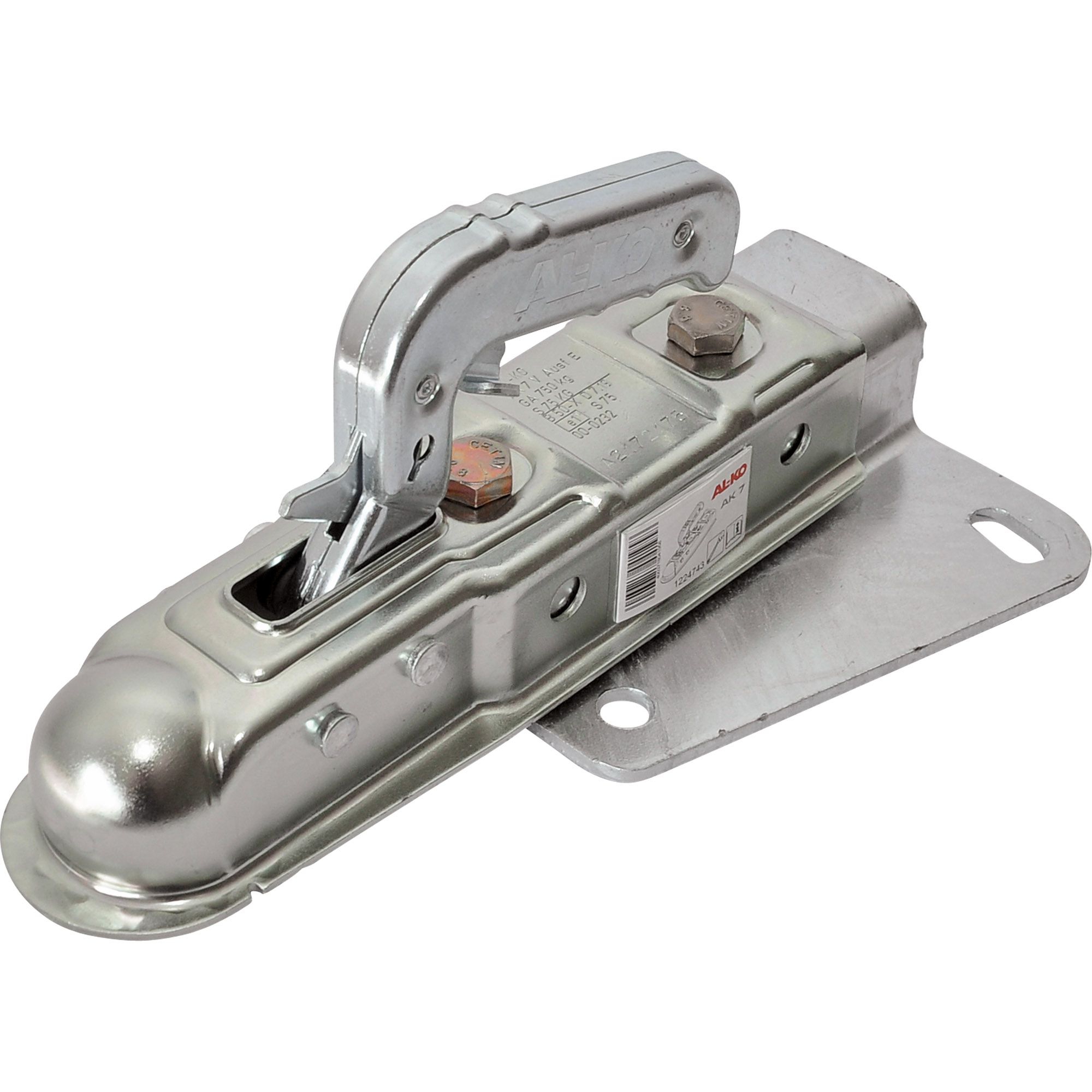 Coupling Head, 750 kg, AK 7 - 75 ver. A, V-Drawbar Coupling Head, 750 kg, AK 7 - 75 ver. A, V-Drawbar