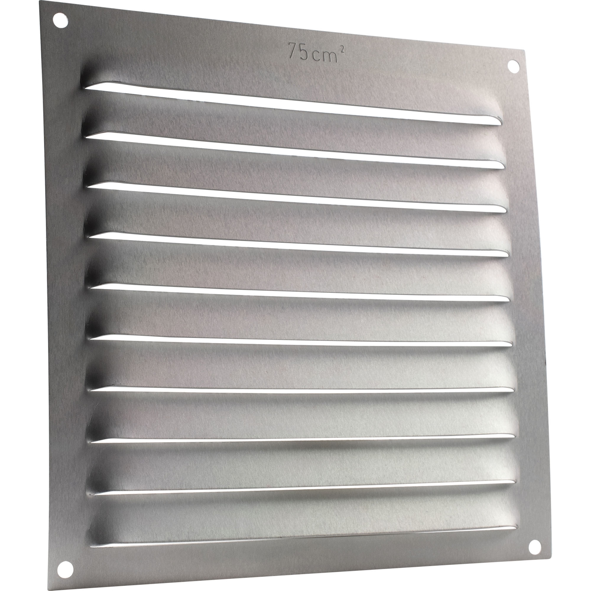 Ventilation grate, square, Aluminum, 150 x 150 mm
