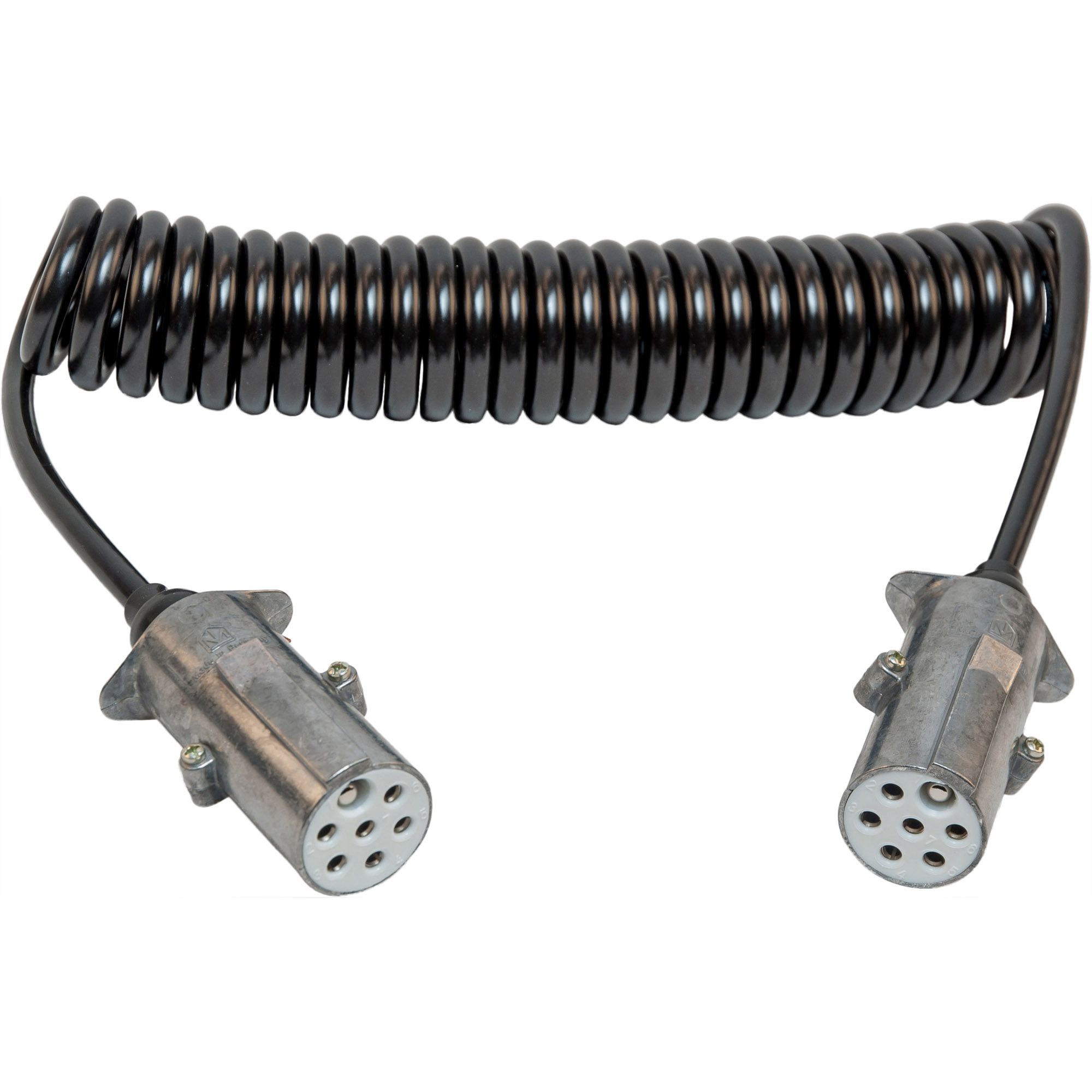 24 V helix cable 2 x 7 pole plug ISO3731 24 V helix cable 2 x 7 pole plug ISO3731