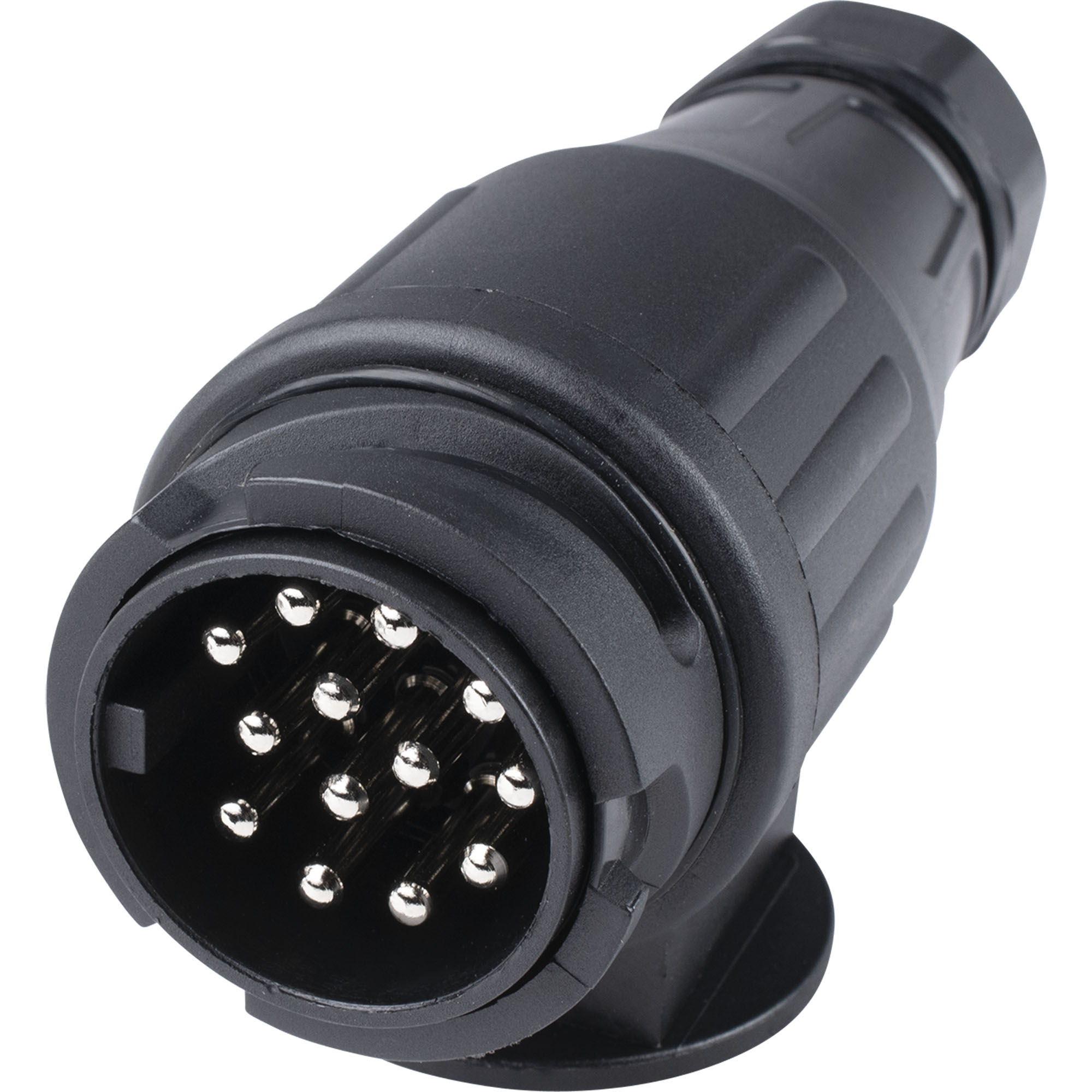 Plug 13-pin, 12V, Plastic, Plug-In