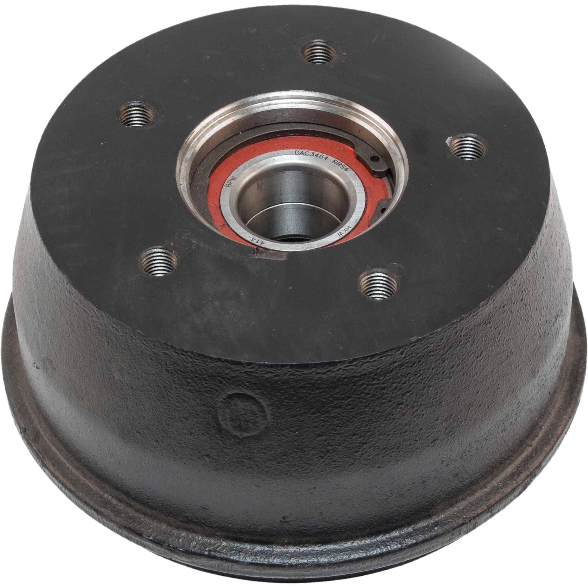 Brake drum BPW 170x40, compact bearing, 4x100