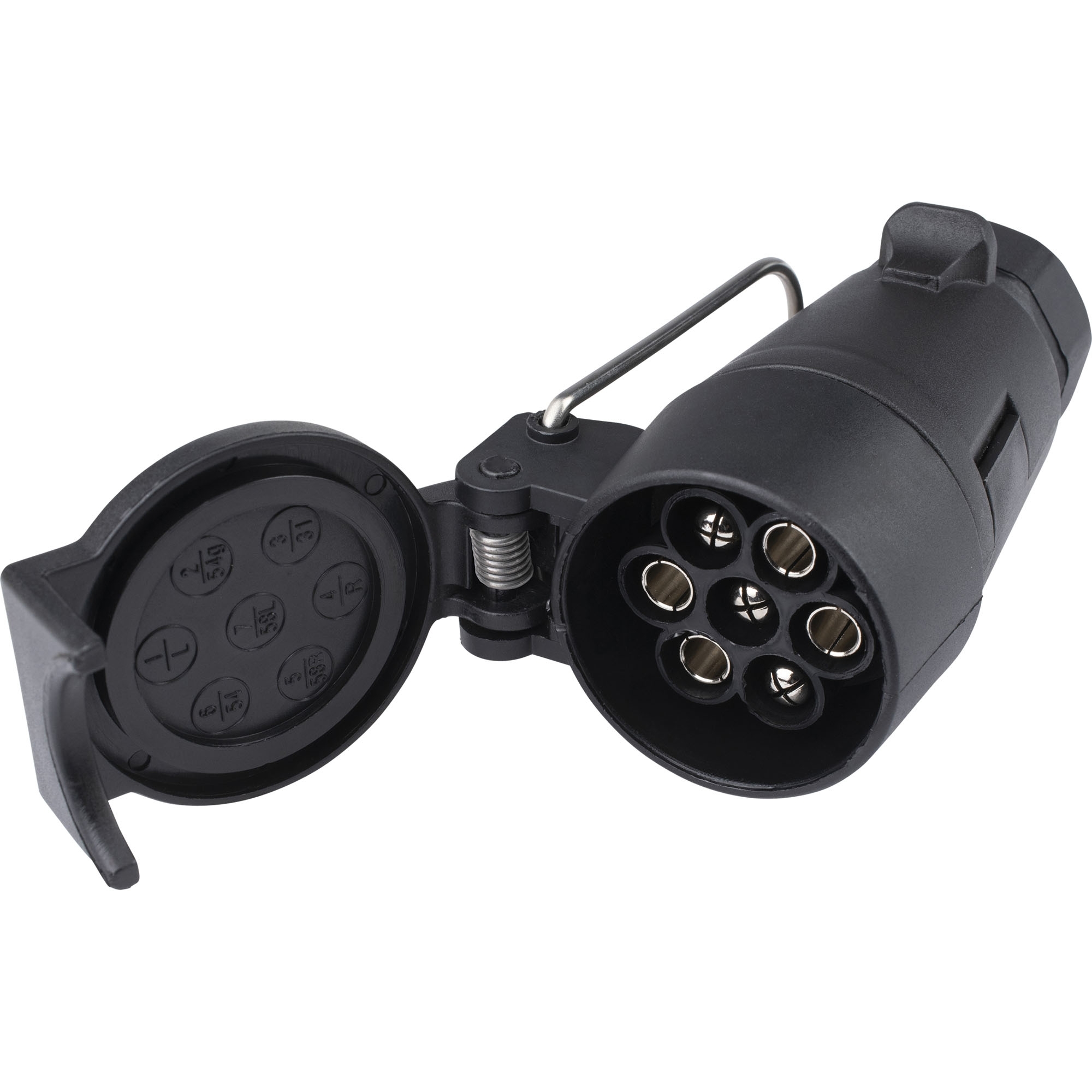 Coupling Socket 7-pin, 12V, Plastic