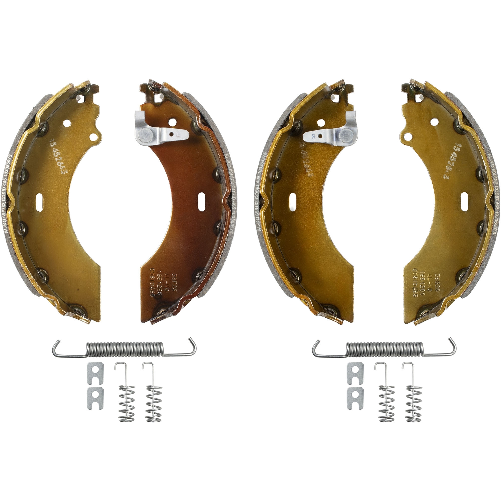 Brake Shoe SET AL-KO, 2361 AAA, 230 x 60, incl. Spring Set