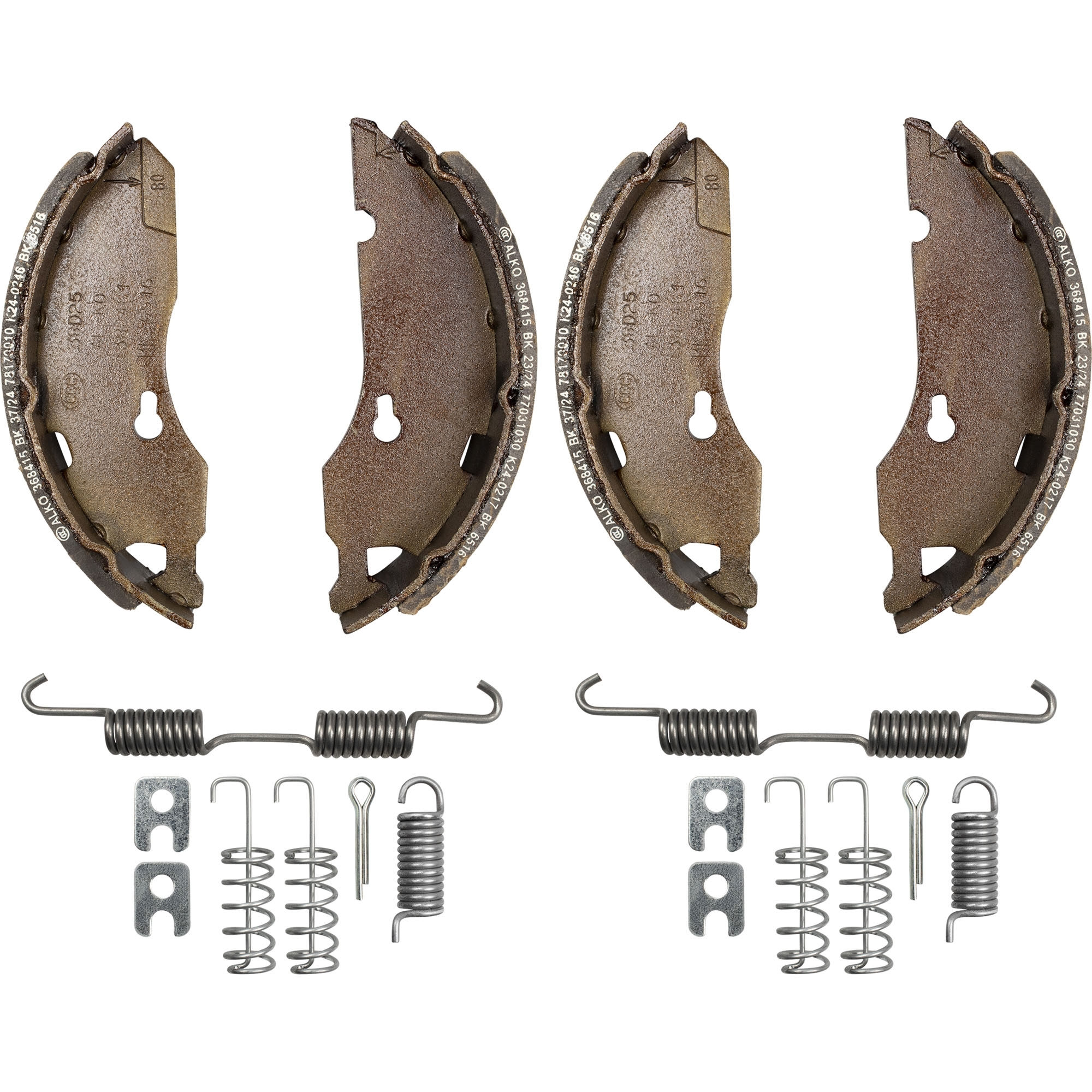 Brake Shoe SET AL-KO, 160 x 35, incl. Spring Set