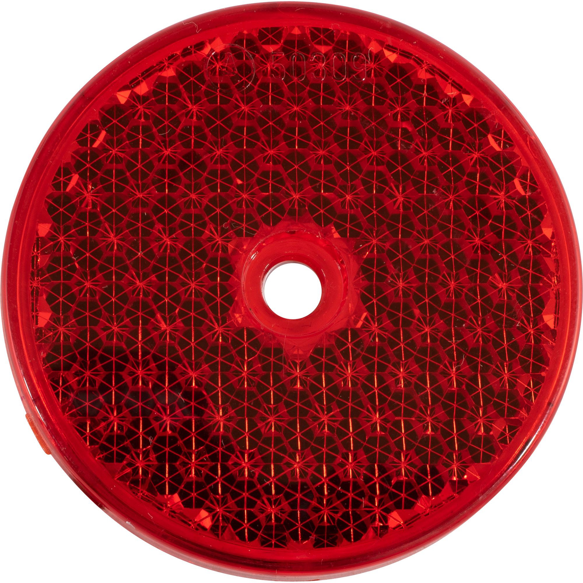 Reflector Ø 55 mm, red, for screwing Reflector Ø 55 mm, red, for screwing