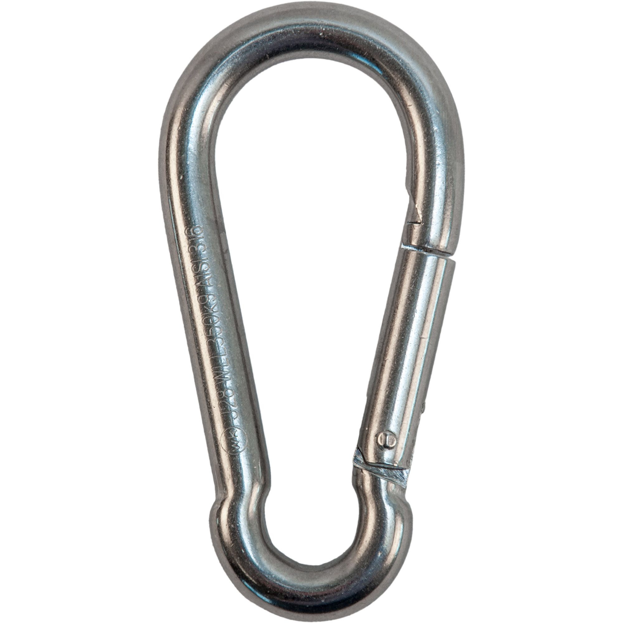 Snap Hook V4A, 100 x 10 mm, max. Load 350 kg