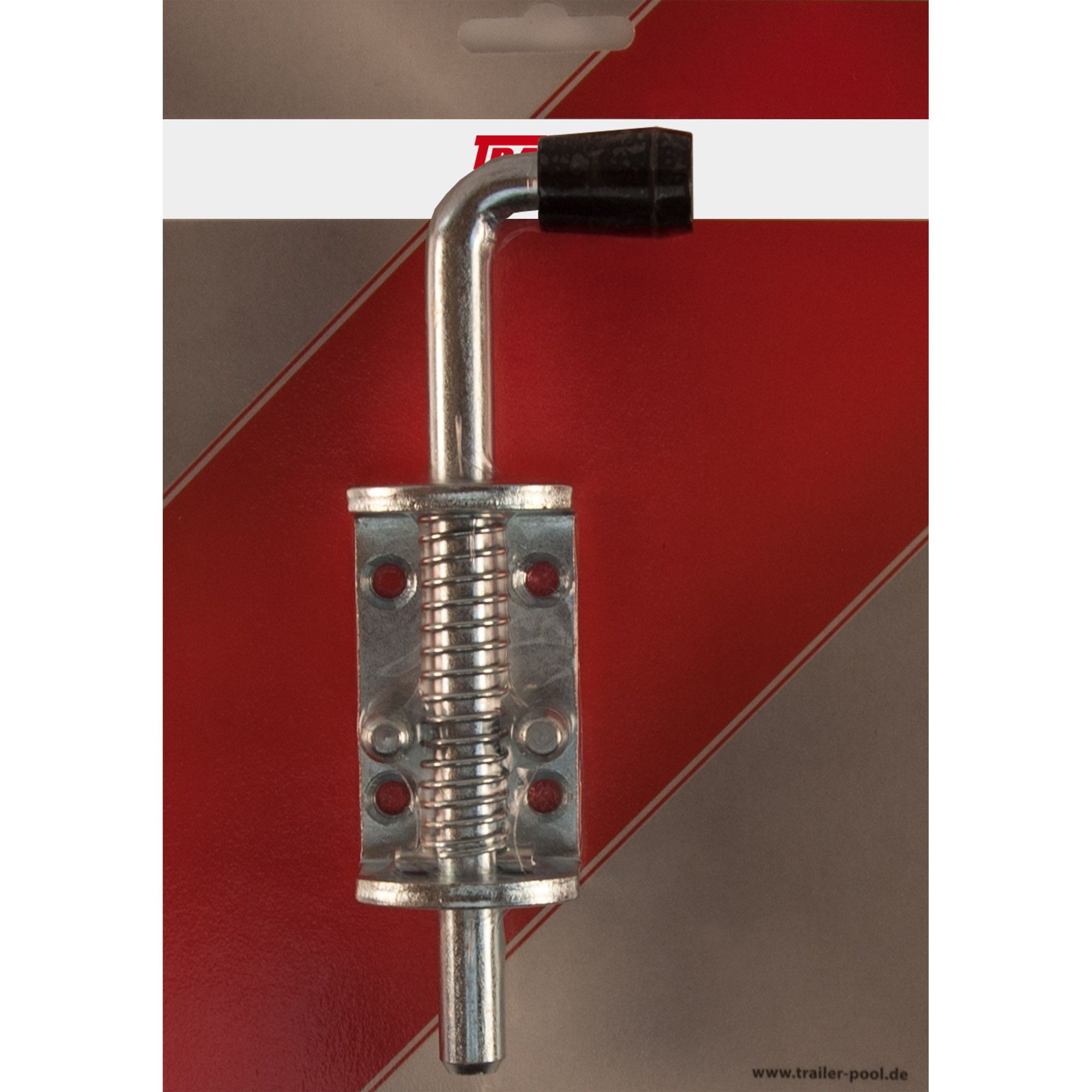 Spring latch with detent, packaged Spring latch with detent, packaged