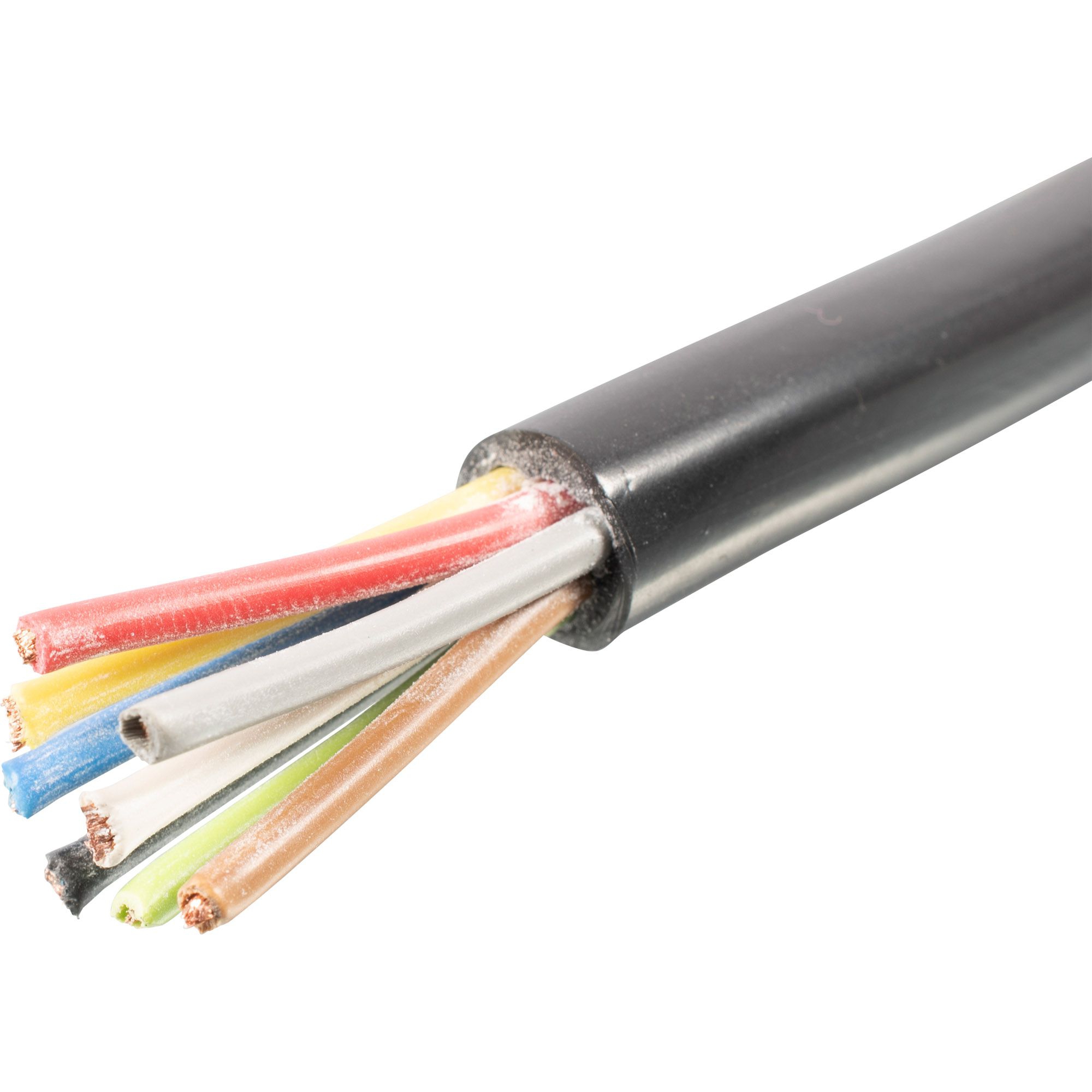 Electric Cable, 8-core, 1.0-1.5 mm², Price per m
