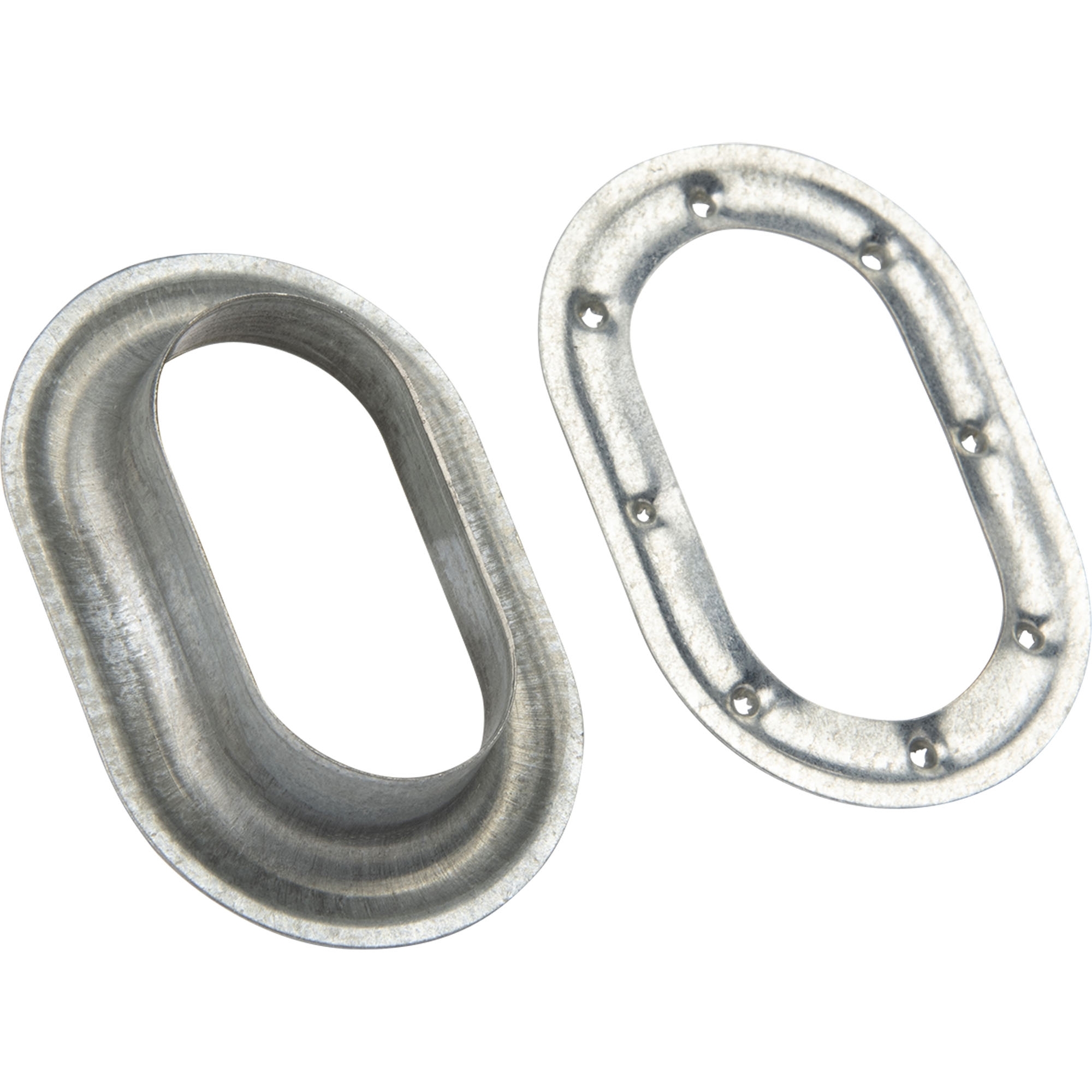 Oval Eye, galvanized, 42 x 22 mm