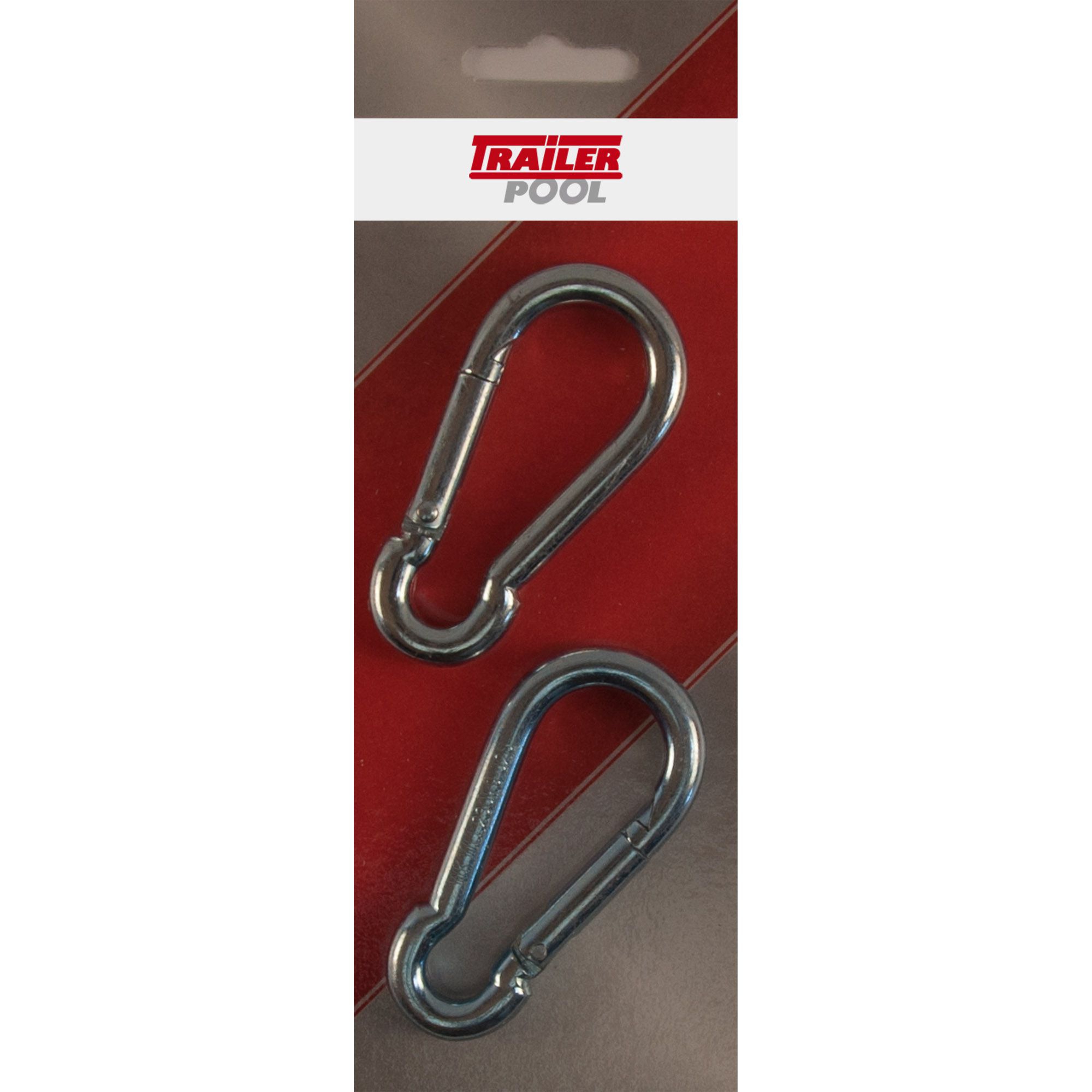 2 x Snap Hook, 80 x 8 mm, max. Load 230 kg 2 x Snap Hook, 80 x 8 mm, max. Load 230 kg