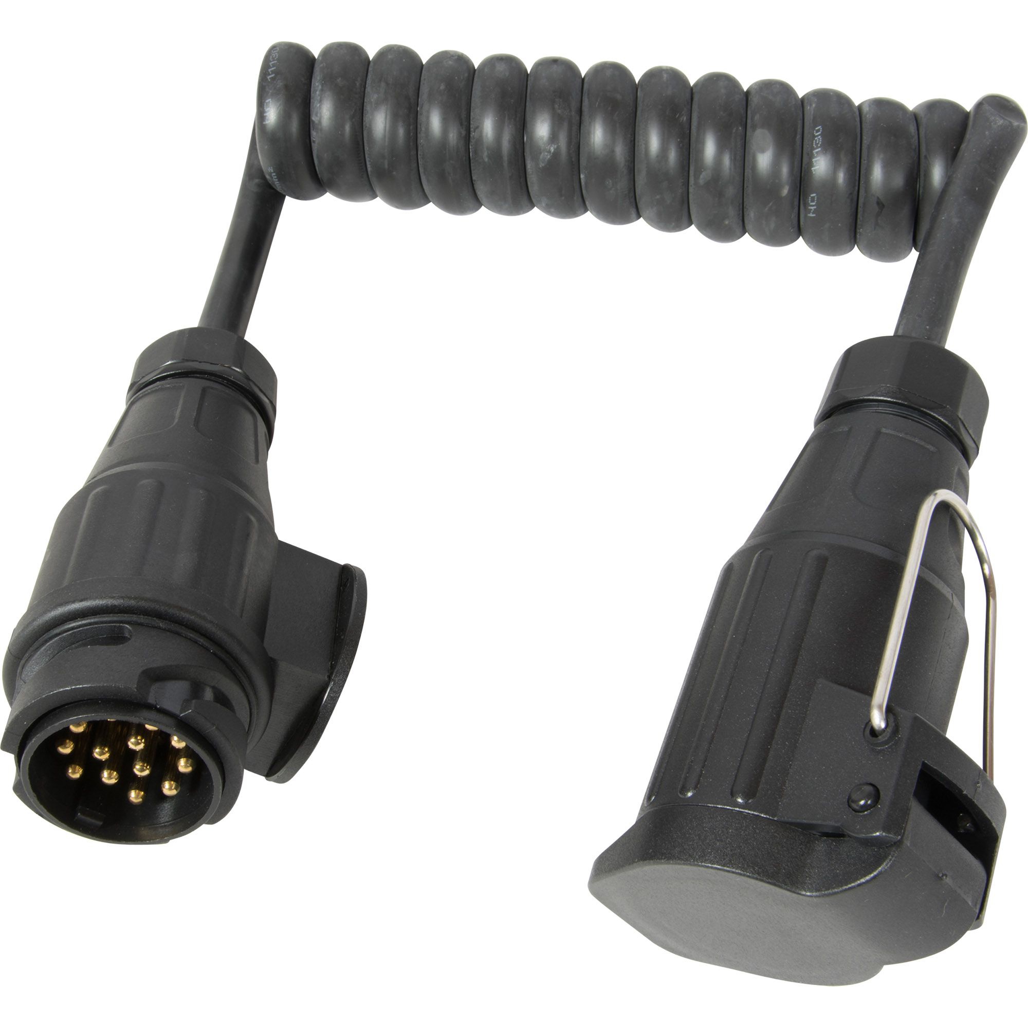 Spiral cable 13 pole connection, 12 V, Length 1750 mm Spiral cable 13 pole connection, 12 V, Length 1750 mm