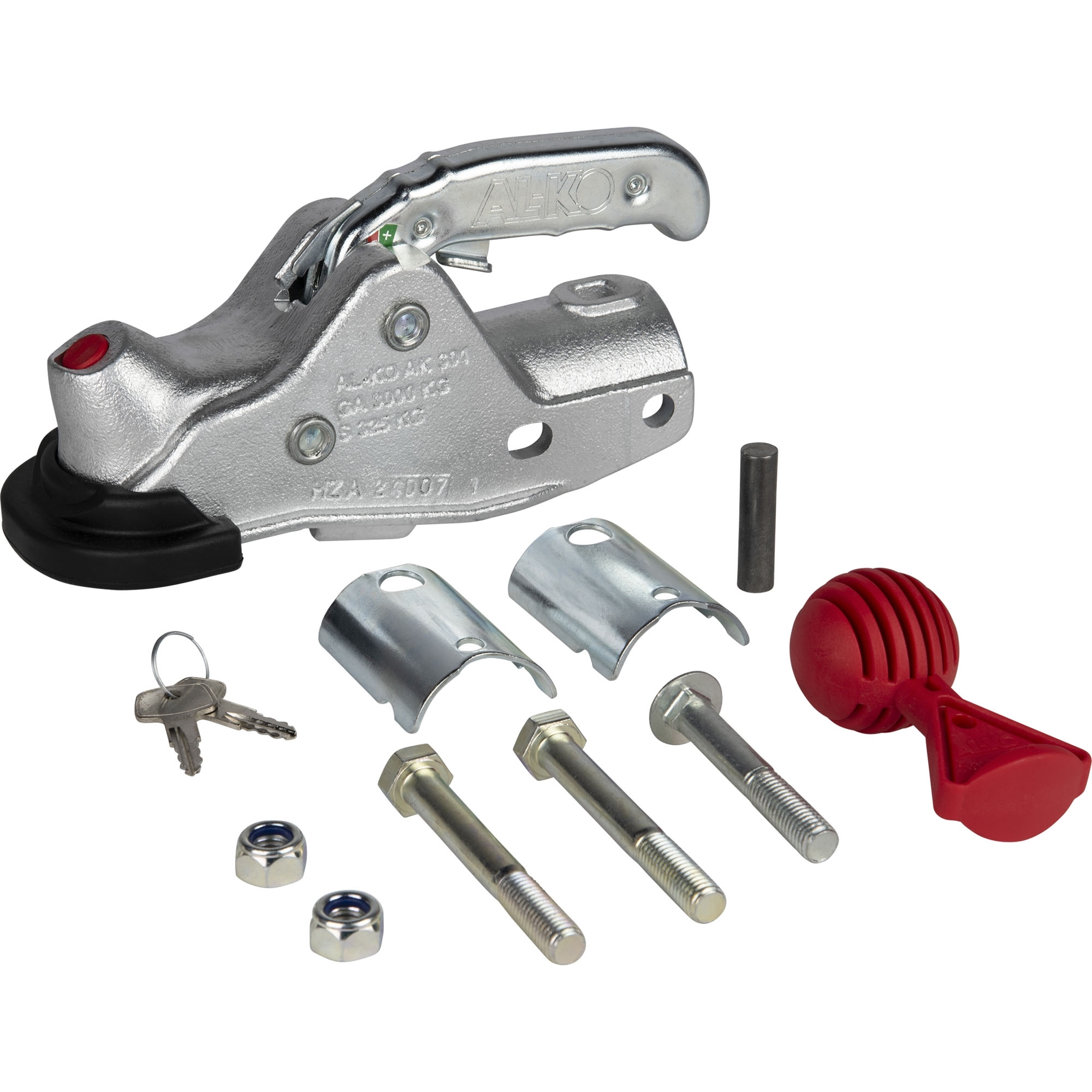 Coupling Head, 3000 kg, AK 301, Ø 50mm, Safety-Kit