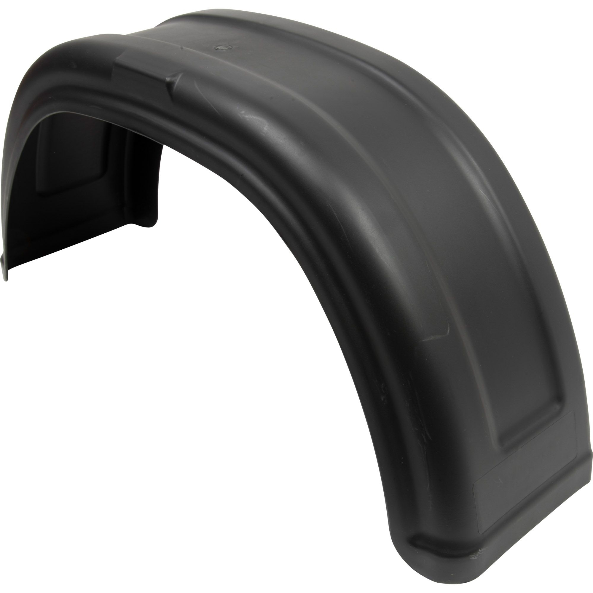 Single Axle Mudguard AL-KO Round Plastic, W 200 mm Single Axle Mudguard AL-KO Round Plastic, W 200 mm