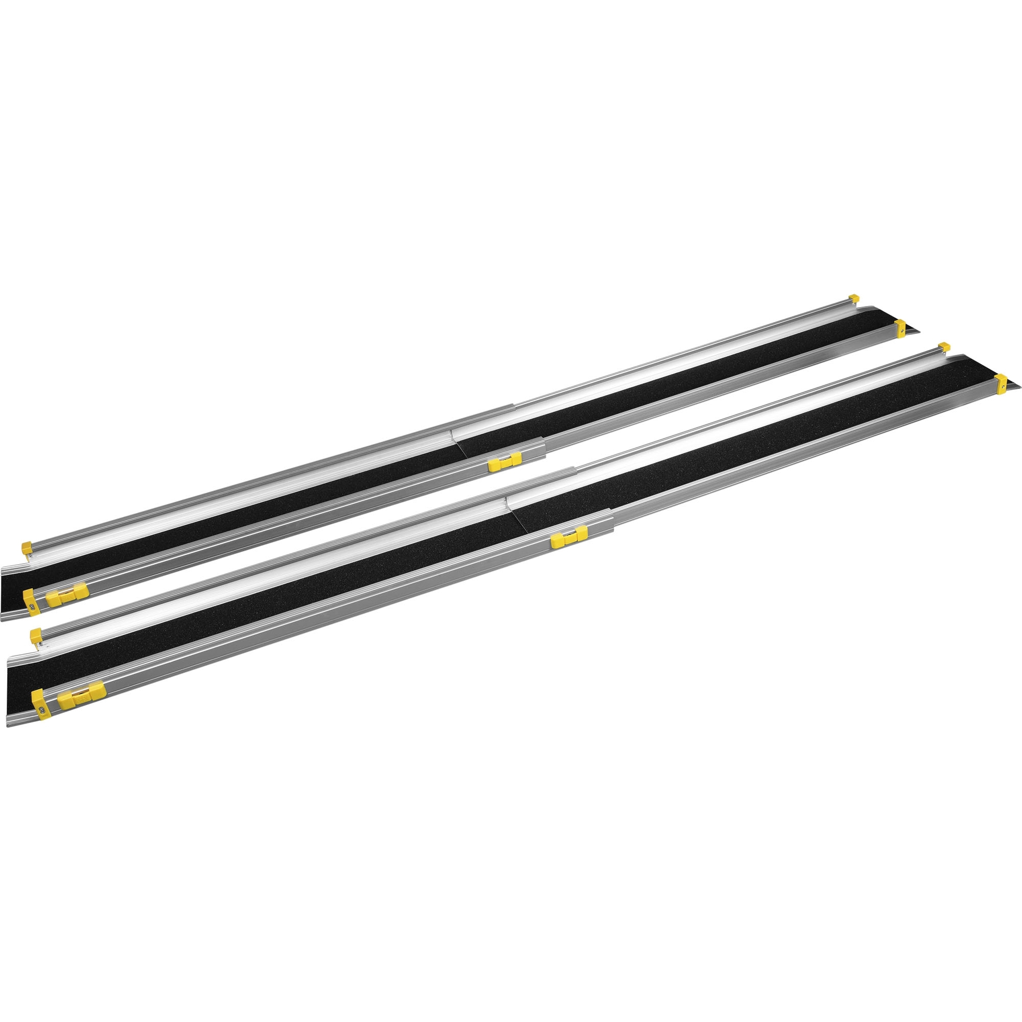 1 Pair Loading Ramp, Extendable, Alum, Length 1220 - 2100 mm, 270 kg