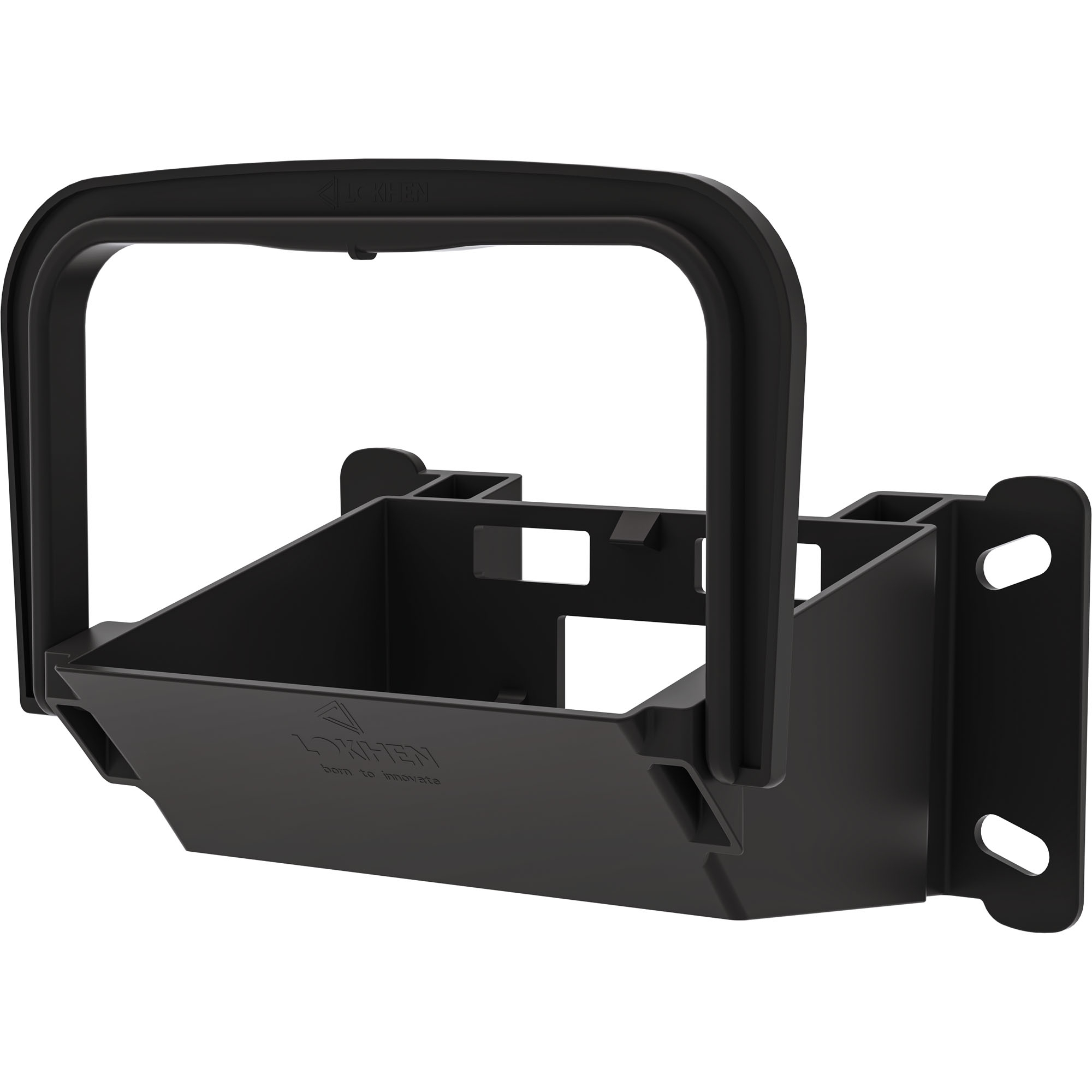 Holder for wheel chock 010100116, plastic, black